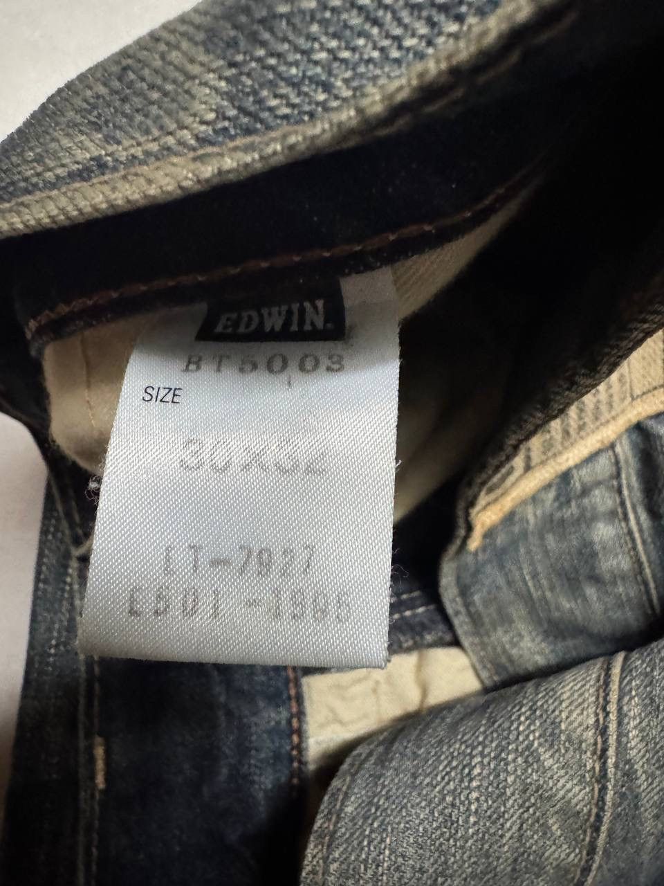 Edwin 💥Insane💥Vtg Edwin Rusty Honeycomb Sick Clawmark Nice Style Size US 31 - 11 Thumbnail