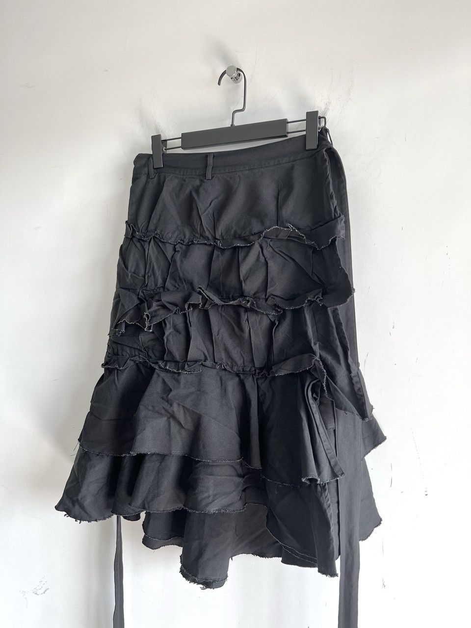 Comme des Garcons Homme Plus COMME des GARCONS HOMME PLUS Deconstructed Wrap Skirt Apron Size 42" / US 20 - 3 Thumbnail