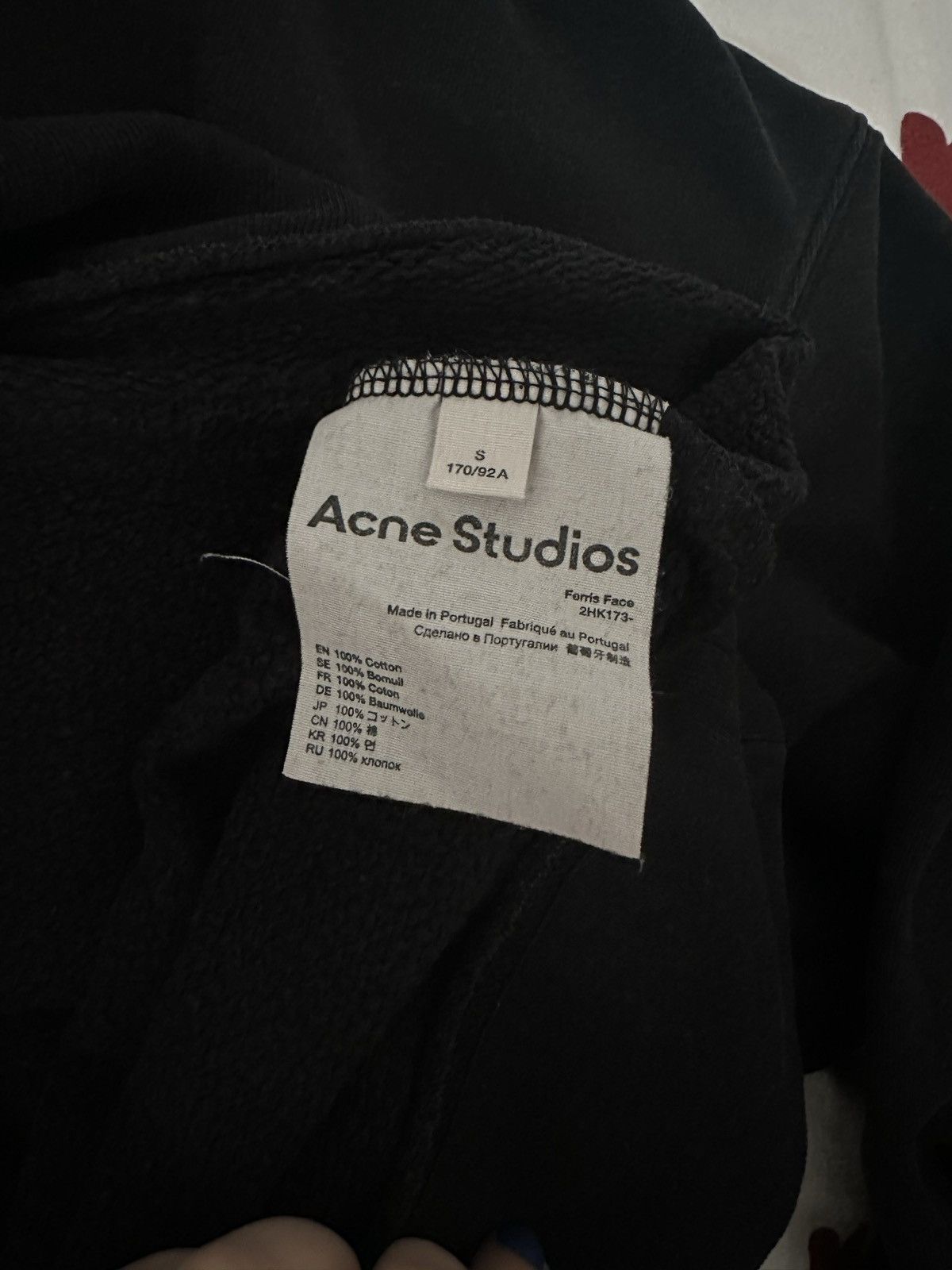 Acne Studios Black Acne Studios Hoodie Size US S / EU 44-46 / 1 - 3 Thumbnail