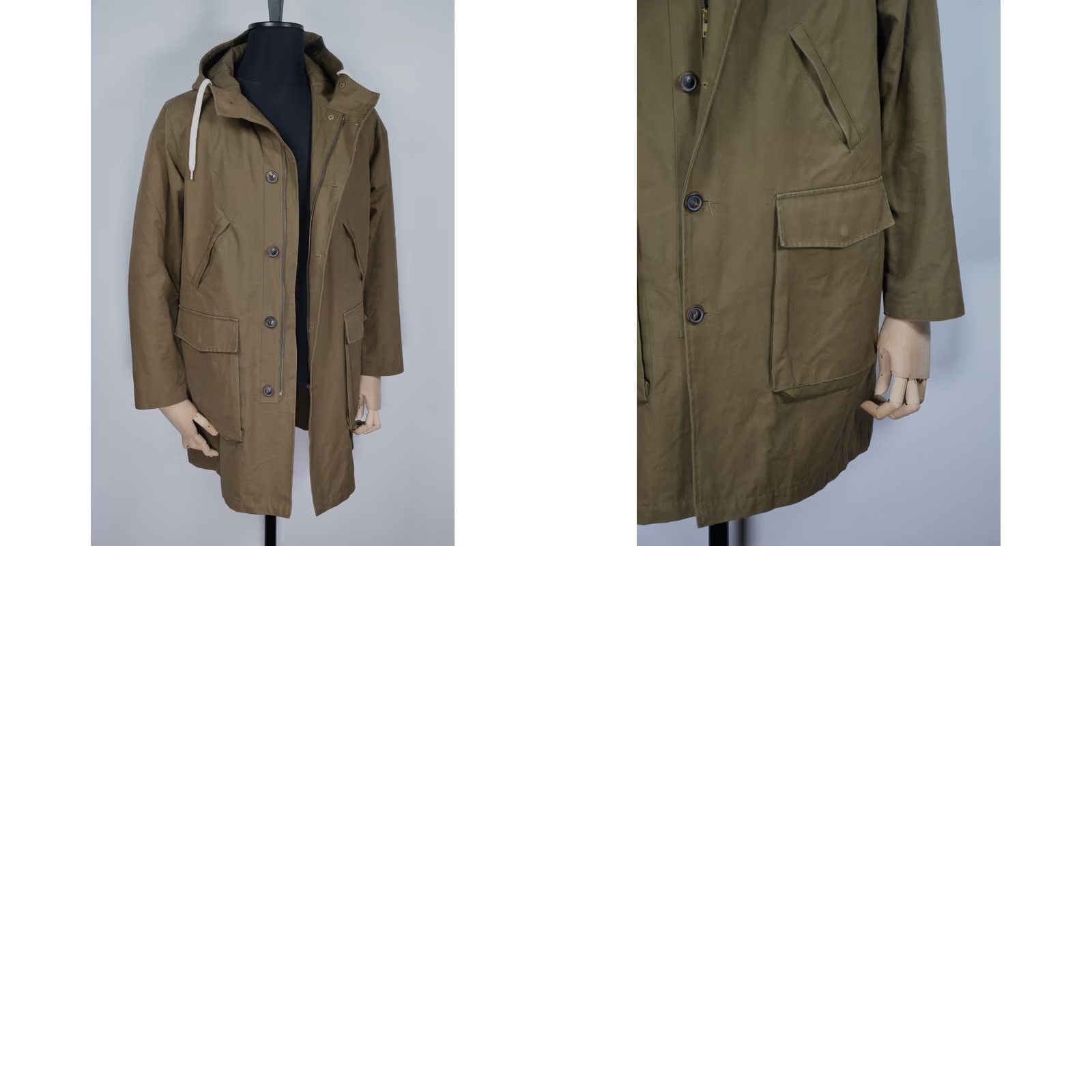 Our Legacy OUR LEGACY SHIELD JACKET Olive MEN'S Parka Jacket S Green Hooded Casual Vintage: No (omit) Size US S / EU 44-46 / 1 - 8 Thumbnail