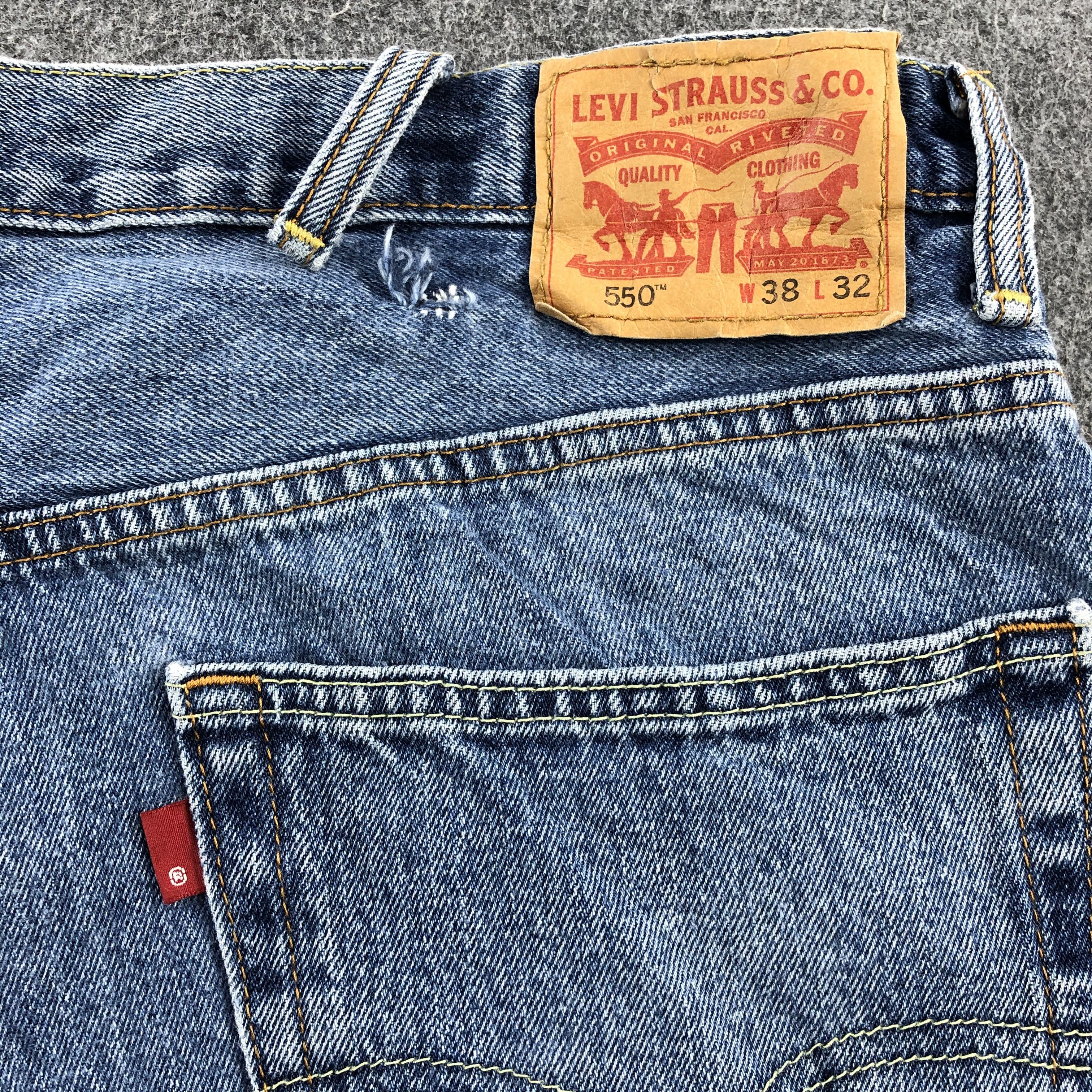 Levi's Vintage Levis 550 Jeans-J1024 Size US 38 / EU 54 - 5 Thumbnail