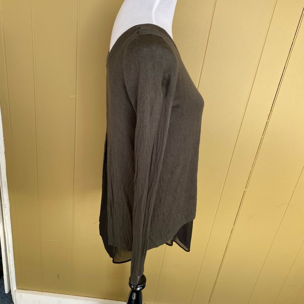 Express Express women M scoopneck Longsleeve lightweight sweater w/s Size M / US 6-8 / IT 42-44 - 3 Thumbnail