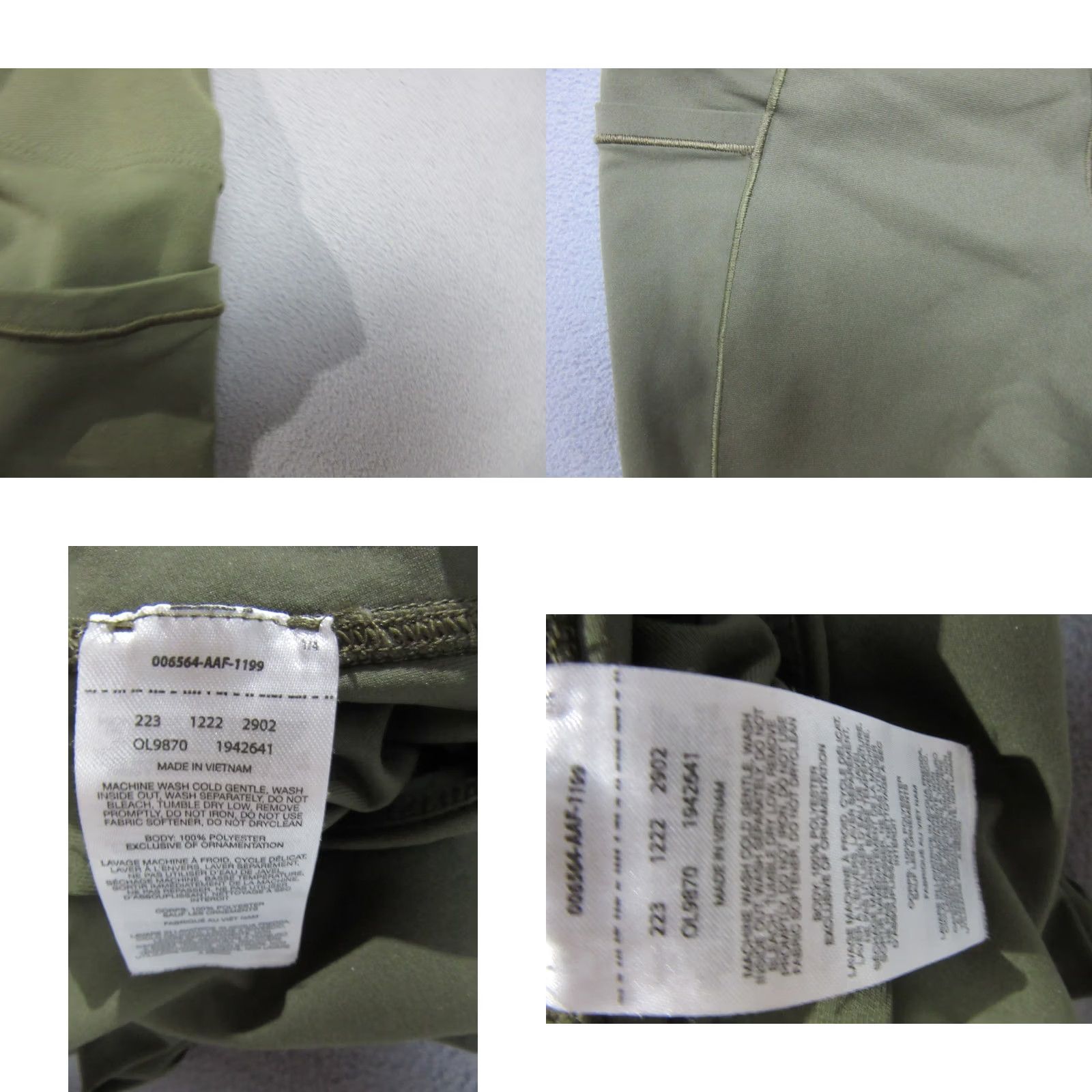 Mountain Hardwear Mountain Hardwear Compression Womens S Green Leggings Stretch Hiking Mid Rise Workout Size 28" / US 6 / IT 42 - 9 Thumbnail
