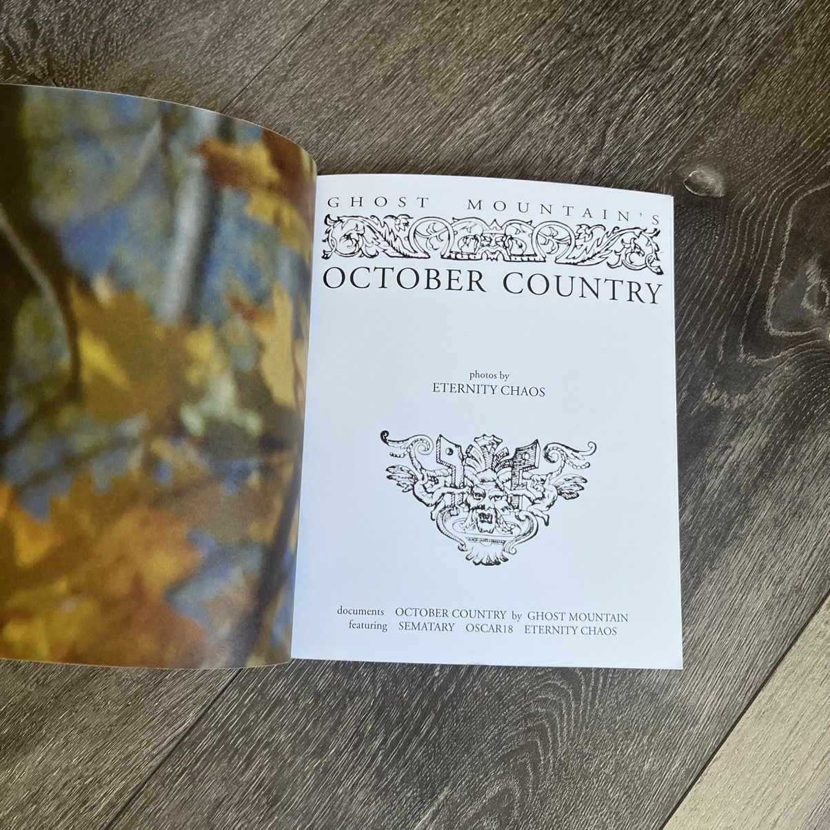 Haunted Mound Ghost Mountain October Country Book Eternity Chaos Sematary Size ONE SIZE - 3 Thumbnail