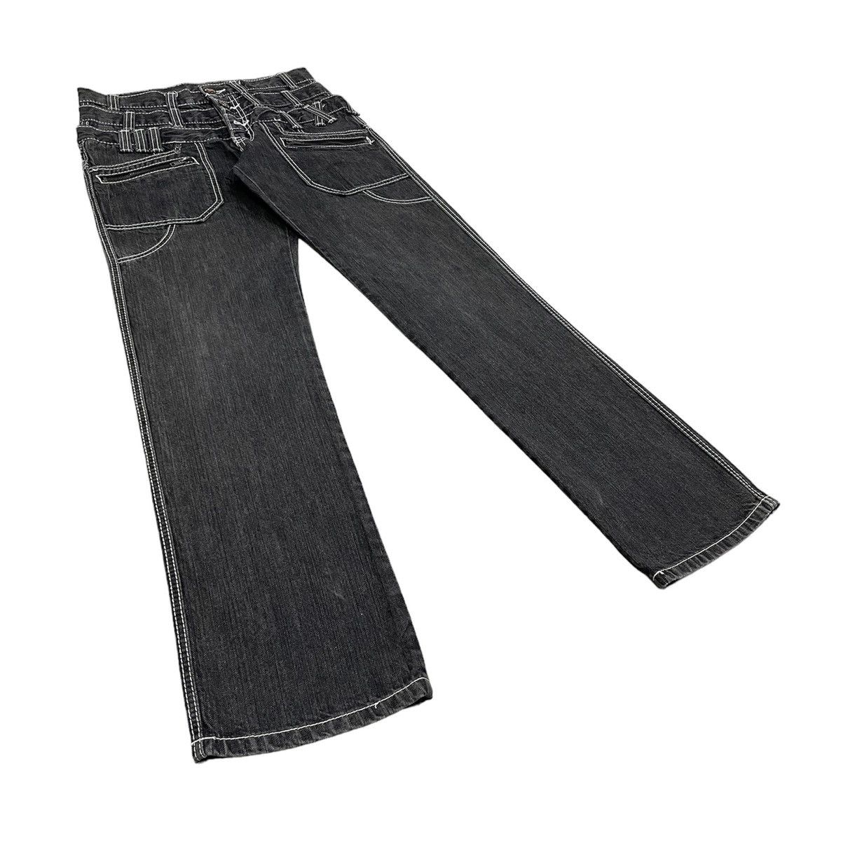 Japanese Brand × PPFM BackRush Japan Triple Waist Jeans Size US 30 / EU 46 - 3 Thumbnail
