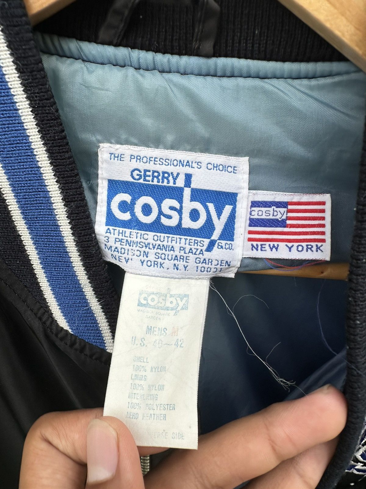 Vintage 🪖Vintage GERRY COSBY MADISON SQUARE Bomber Jacket Size US L / EU 52-54 / 3 - 8 Thumbnail