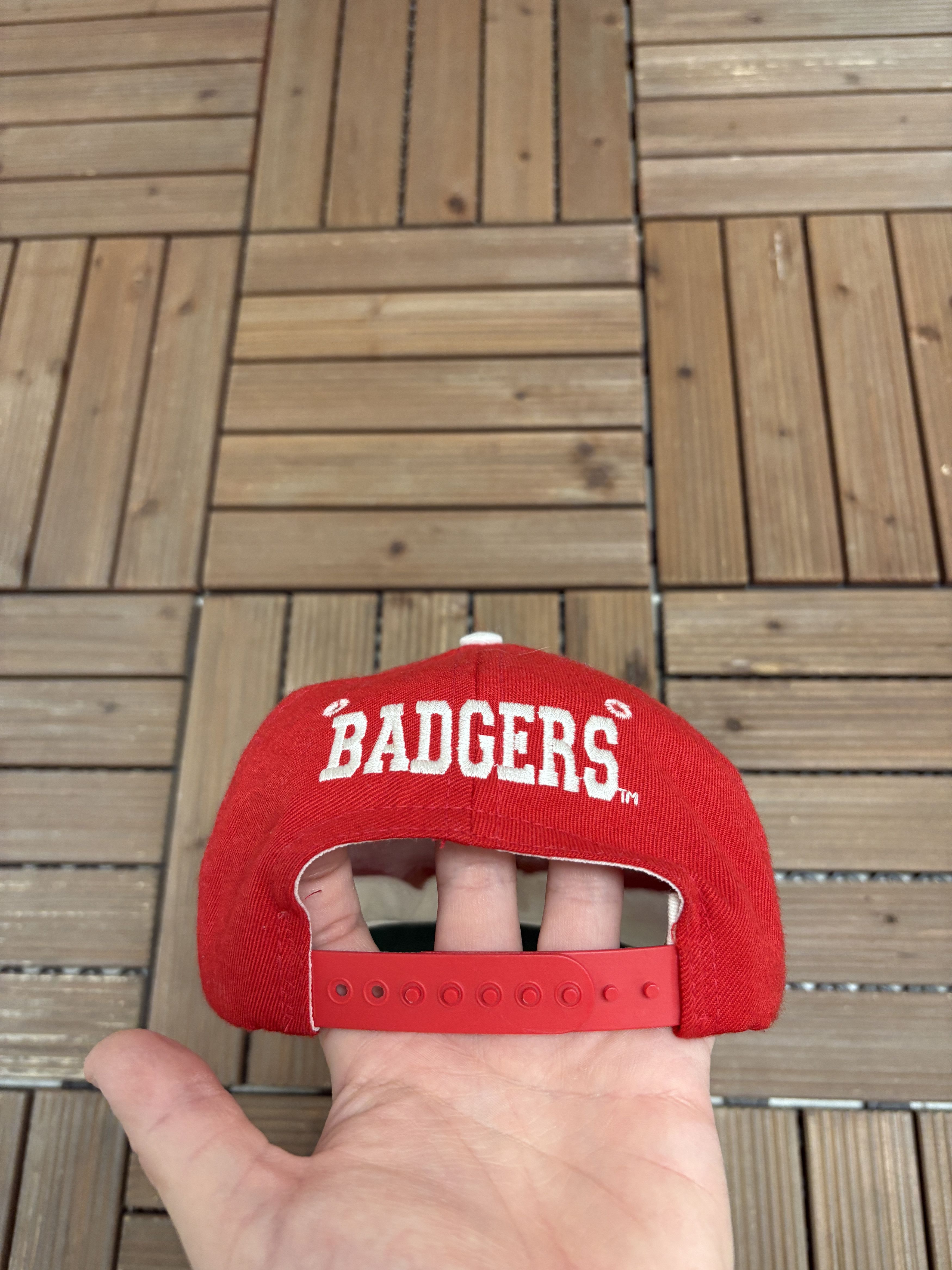 Vintage Wisconsin Badgers Rose Bowl 1994 Vintage Snap Back Hat Size ONE SIZE - 5 Thumbnail
