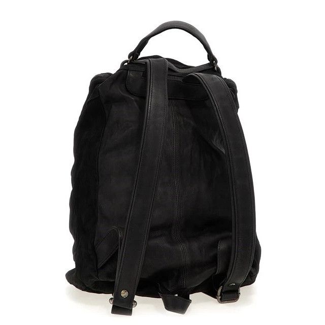 Giorgio Brato GIORGIO BRATO Black Leather Backpack New & Authentic Size ONE SIZE - 2 Thumbnail