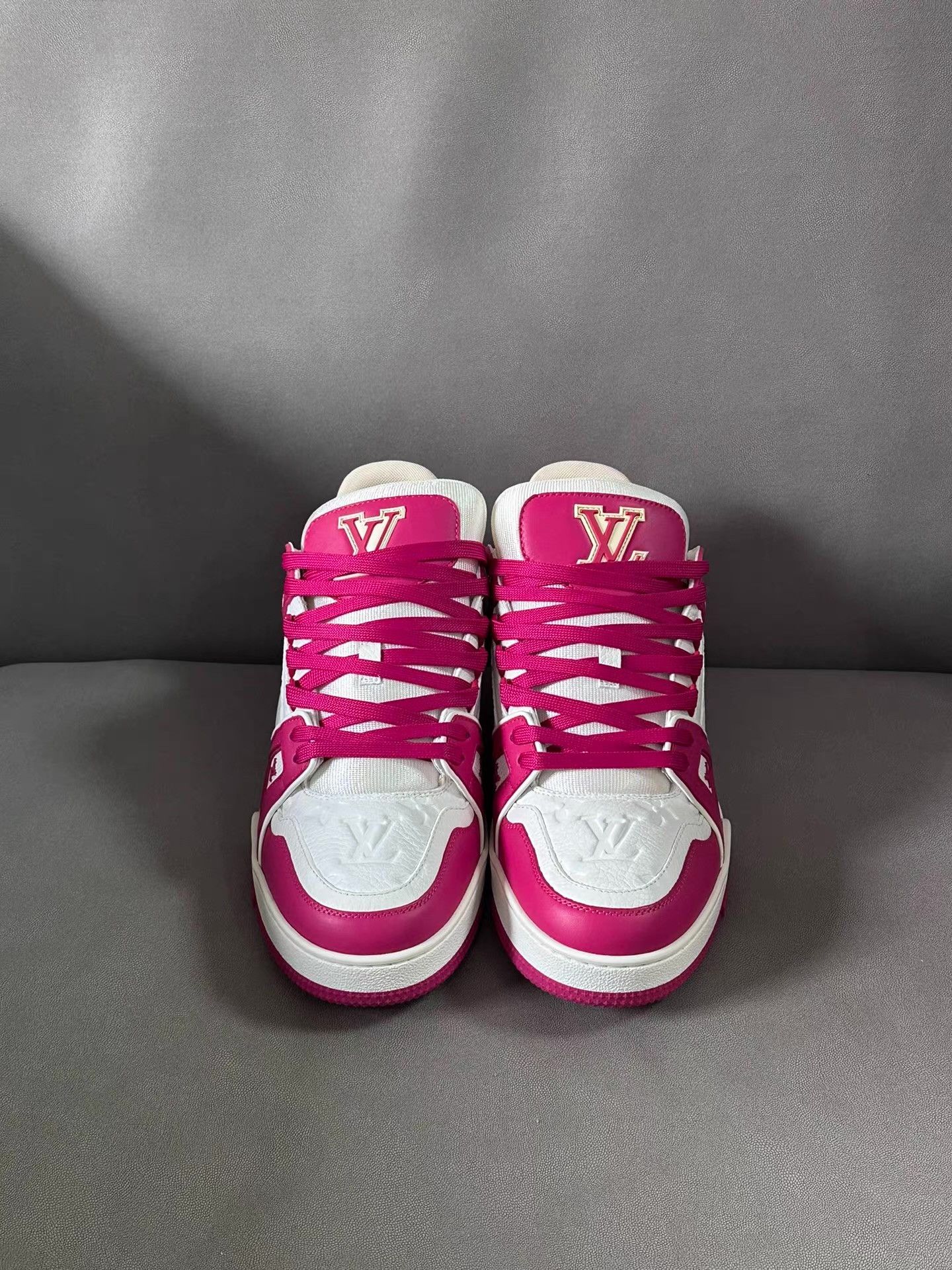 Louis Vuitton Louis Vuitton Red & Purple Ｑ20 Size US 9 / EU 42 - 7 Thumbnail