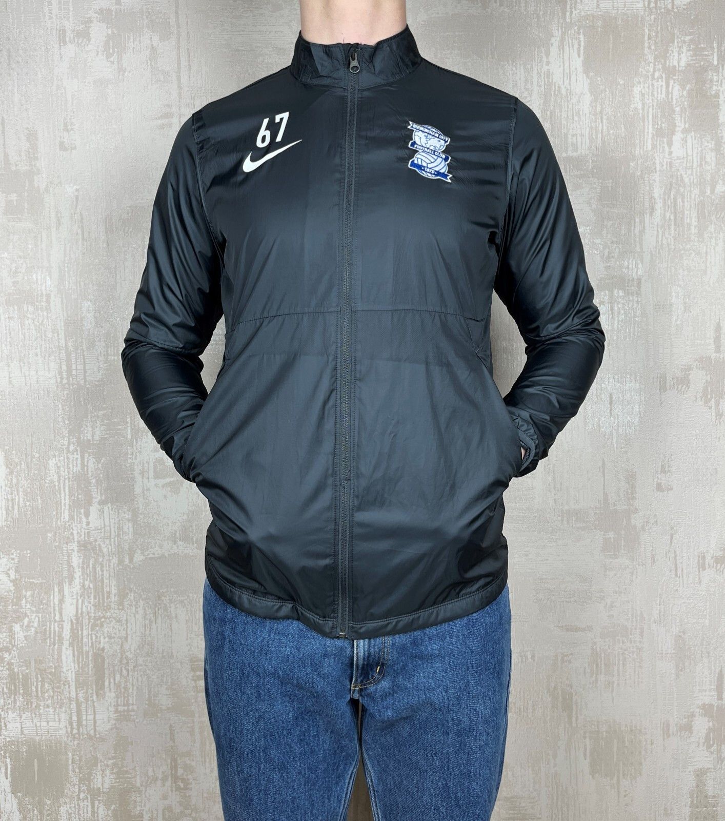 Nike Birmingham City Training Lightweight Jacket Soccer Football Size US M / EU 48-50 / 2 - 7 Thumbnail