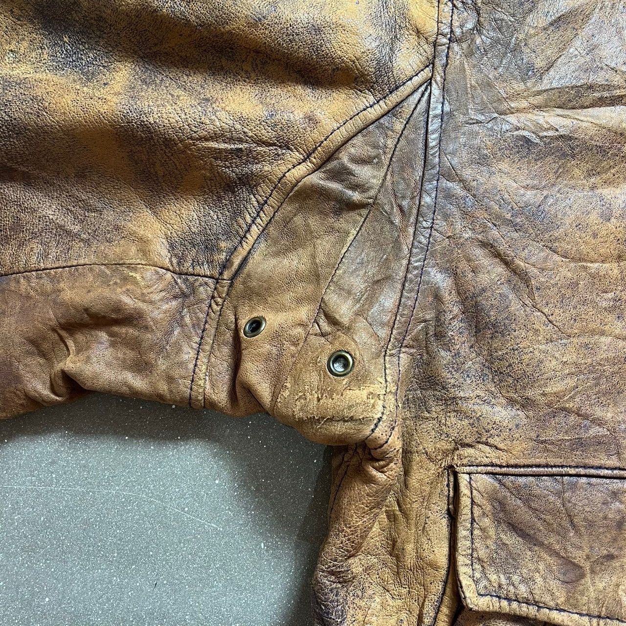 Leather B Spare Leather Jacket Size US L / EU 52-54 / 3 - 10 Thumbnail