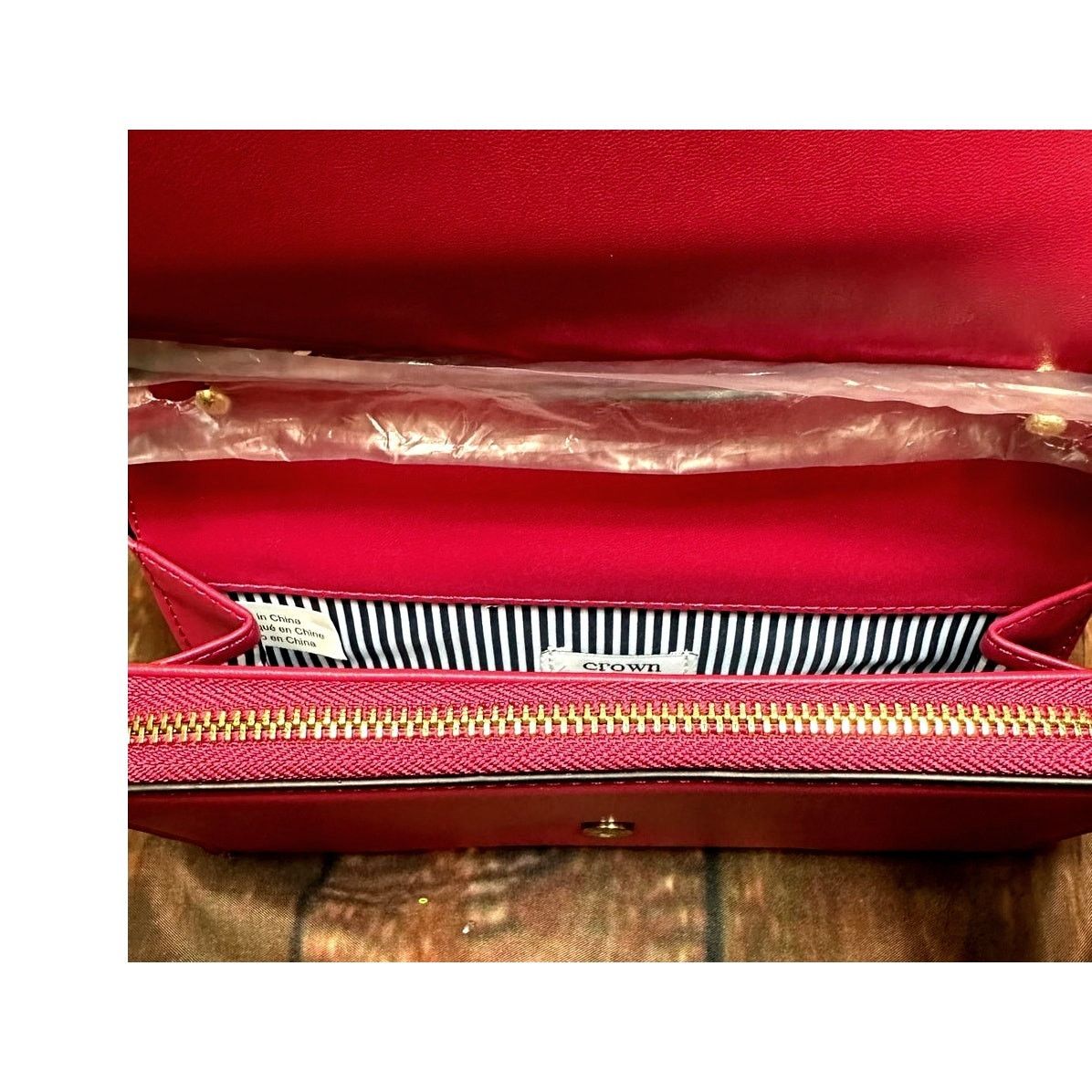 Other Crown & Ivy Darci Crossbody Bag- Cranberry Size ONE SIZE - 12 Thumbnail