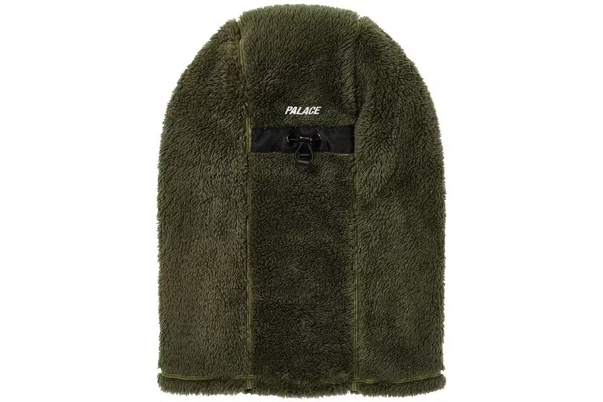 Palace Fw23 Palace Thermalite Fleece Balaclava(Green/M) Size ONE SIZE - 2 Thumbnail