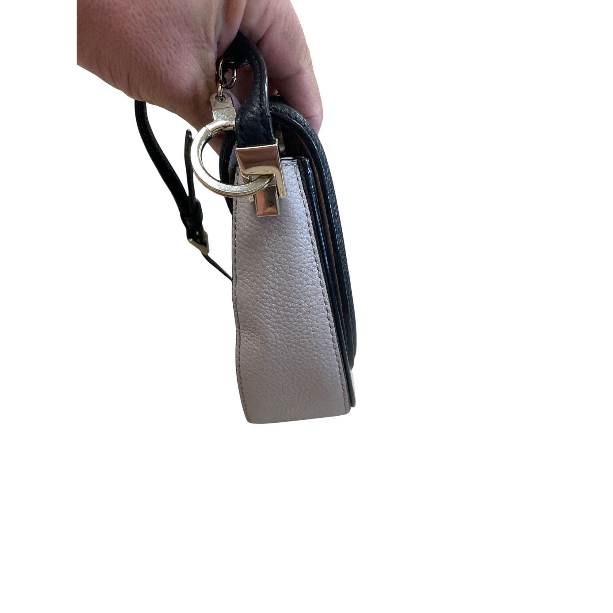 Kate Spade Kate Spade Womens Leather Black Gray charmed crossbody Handb Size ONE SIZE - 20 Thumbnail