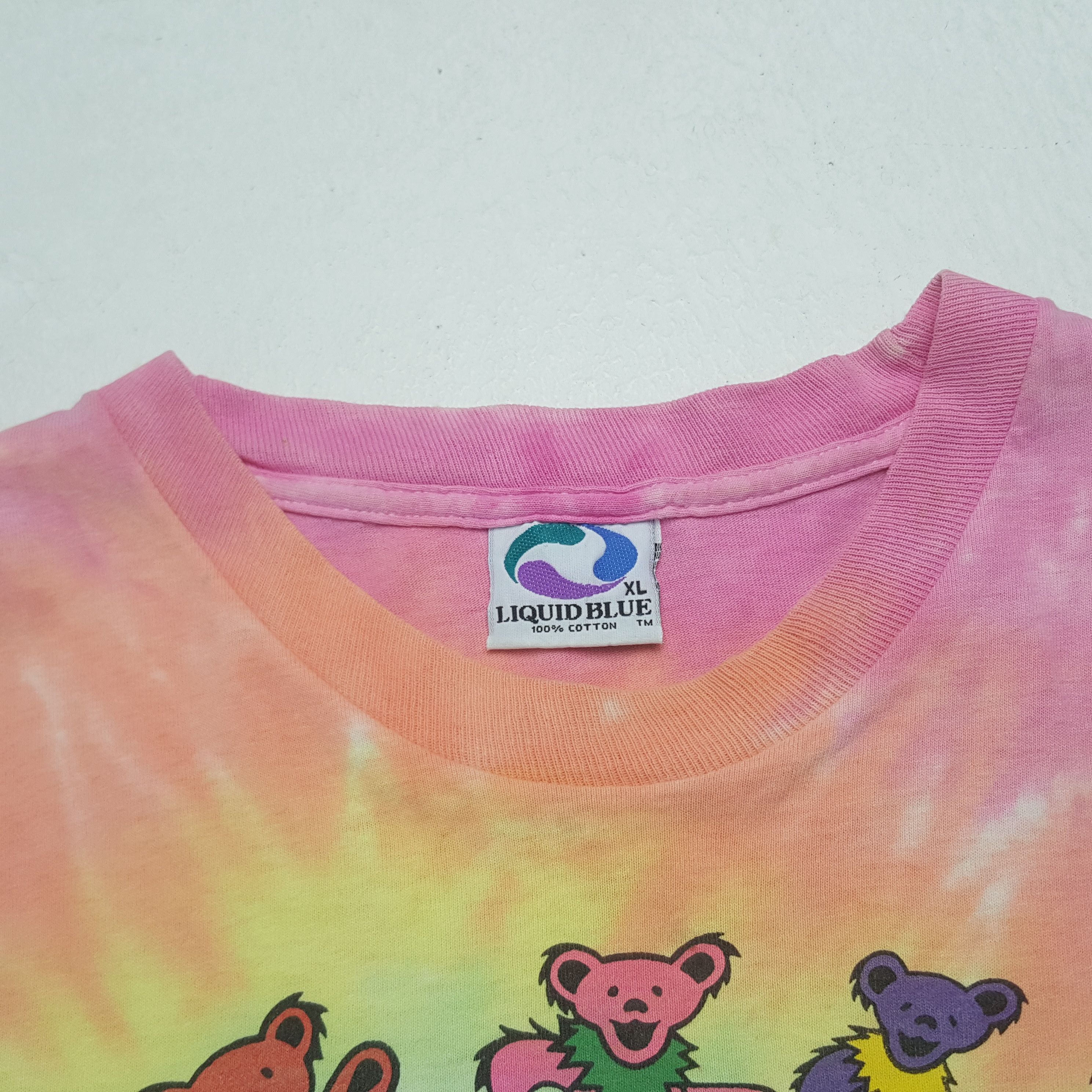 Band Tees Vintage 99’s Grateful Dead Tye Dye American Band T-shirt Size US XL / EU 56 / 4 - 4 Thumbnail
