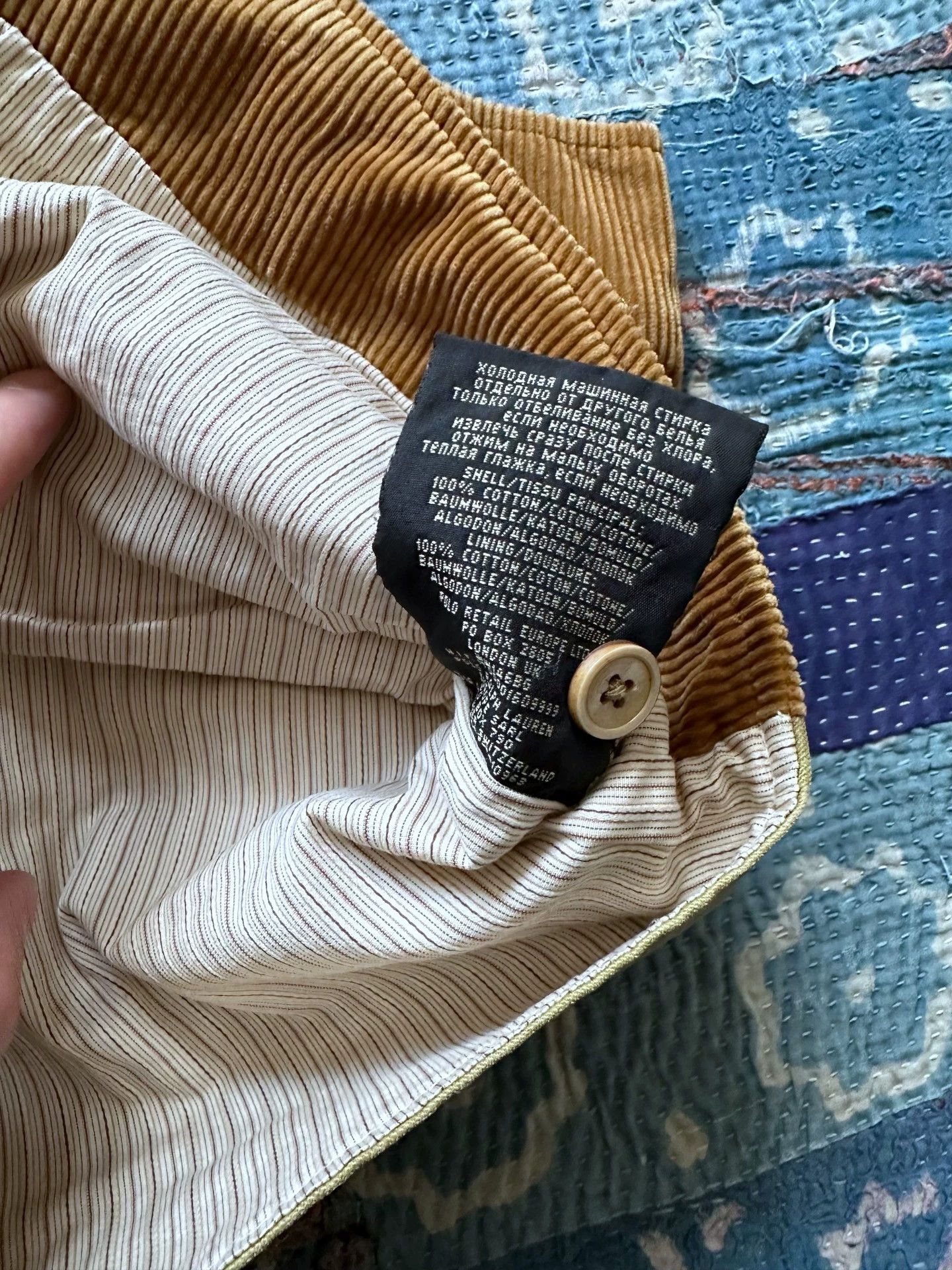 RRL Ralph Lauren RRL Corduroy Hunting Vest M Vintage Size US M / EU 48-50 / 2 - 3 Thumbnail