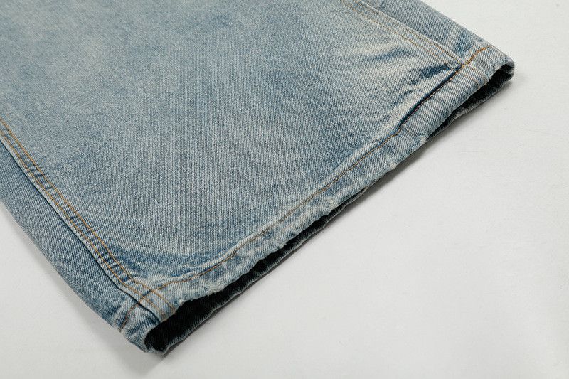 Jean American retro straight leg wide-leg jeans for men Size US 32 / EU 48 - 6 Thumbnail