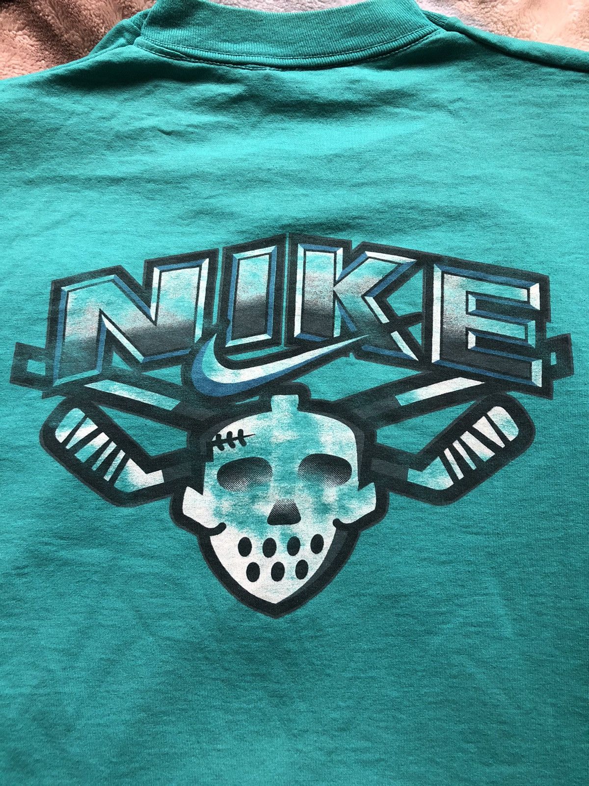 Nike × Vintage Rare 1 of 1 Vintage 90’s Nike Bootleg Single Stitch T Shirt Size US XL / EU 56 / 4 - 6 Thumbnail