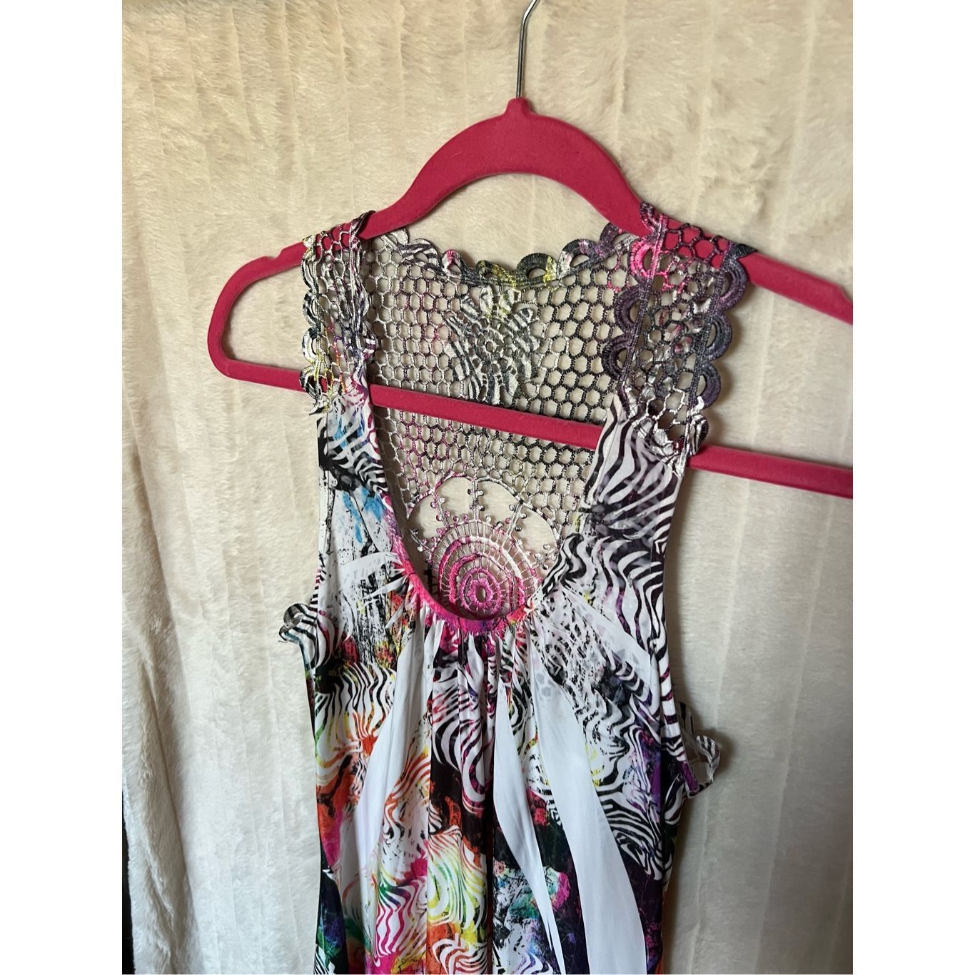 Other Miss Match Multicolored Patterned Tank Top Dress Woman’s Siz Size S / US 4 / IT 40 - 3 Thumbnail