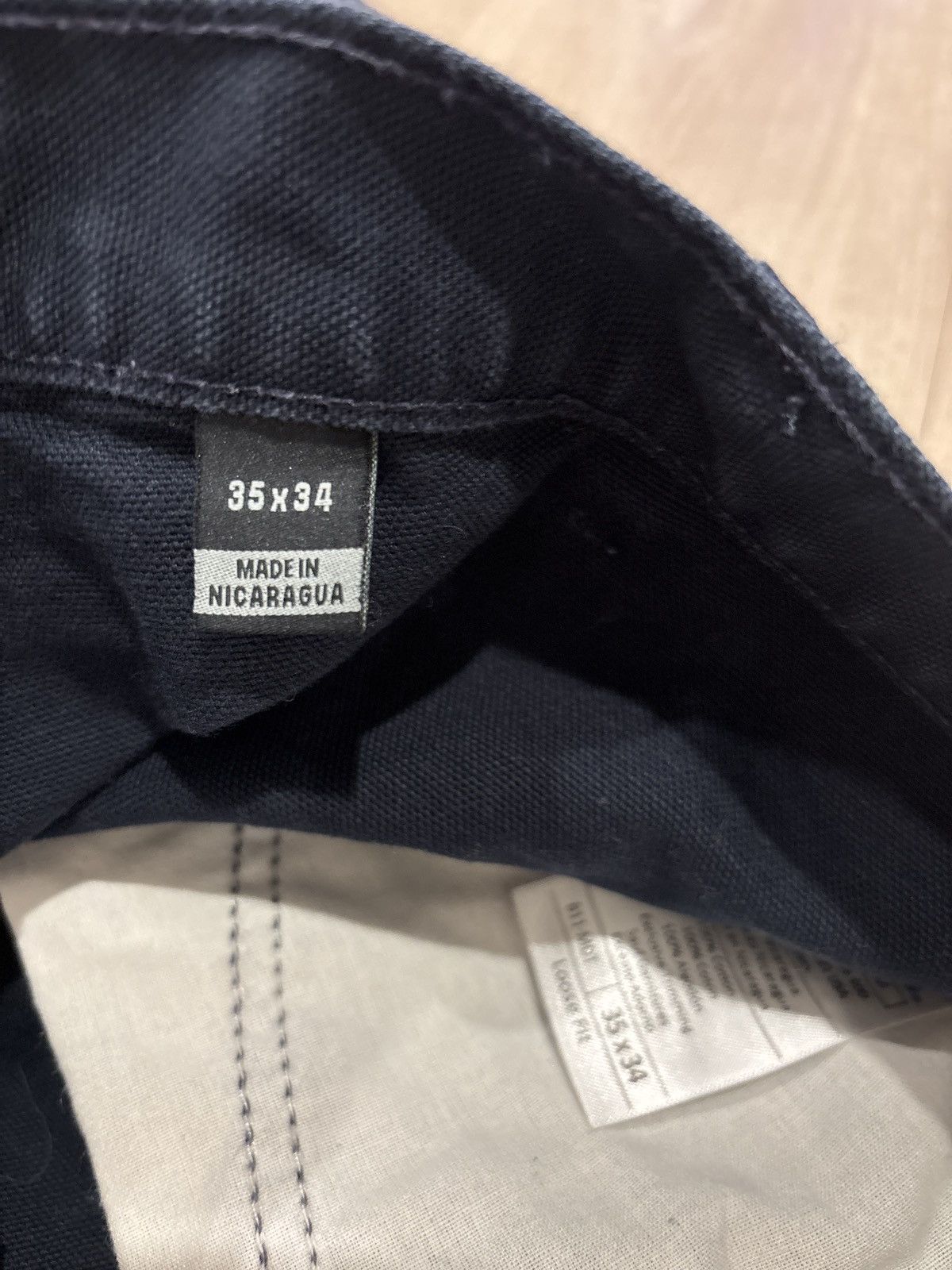 Carhartt Carhartt navy work wear pants Size US 35 - 3 Thumbnail