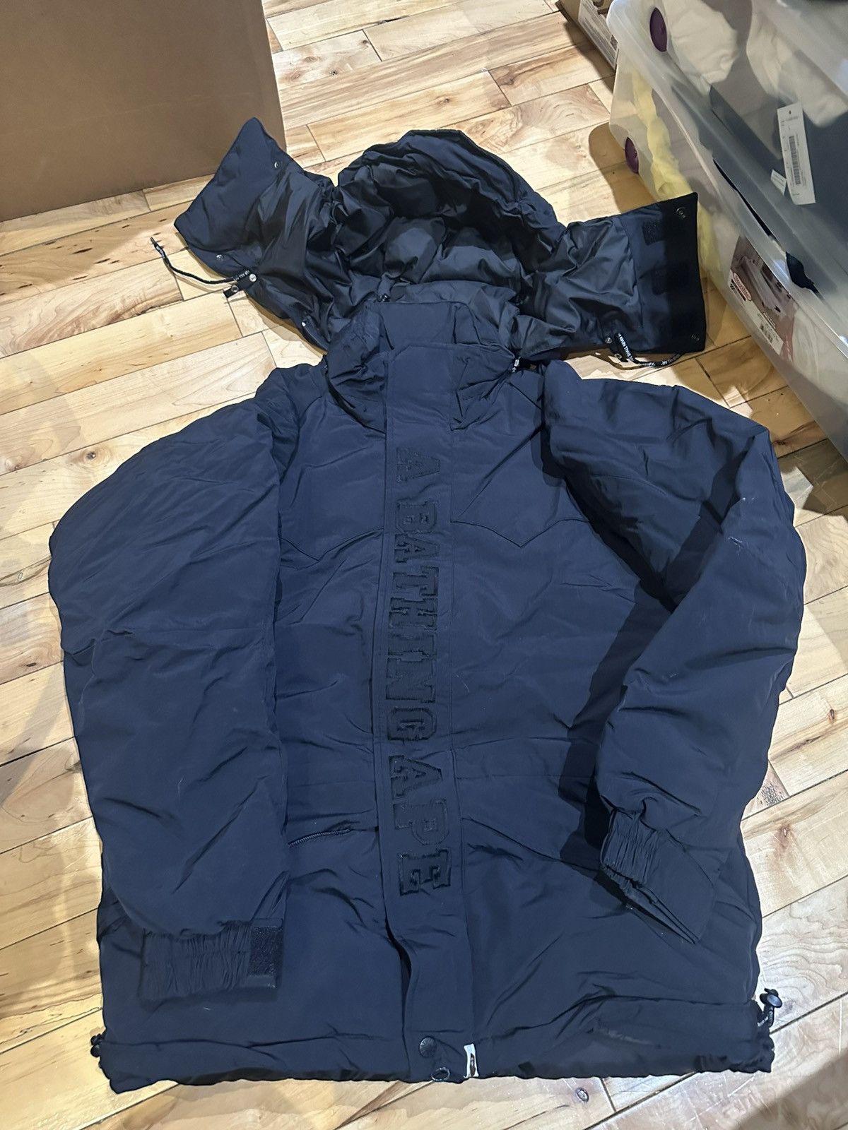Bape Snowboard Biggie Parka Marmot-Style Puffy Down Jacket Size US L / EU 52-54 / 3 - 1 Thumbnail