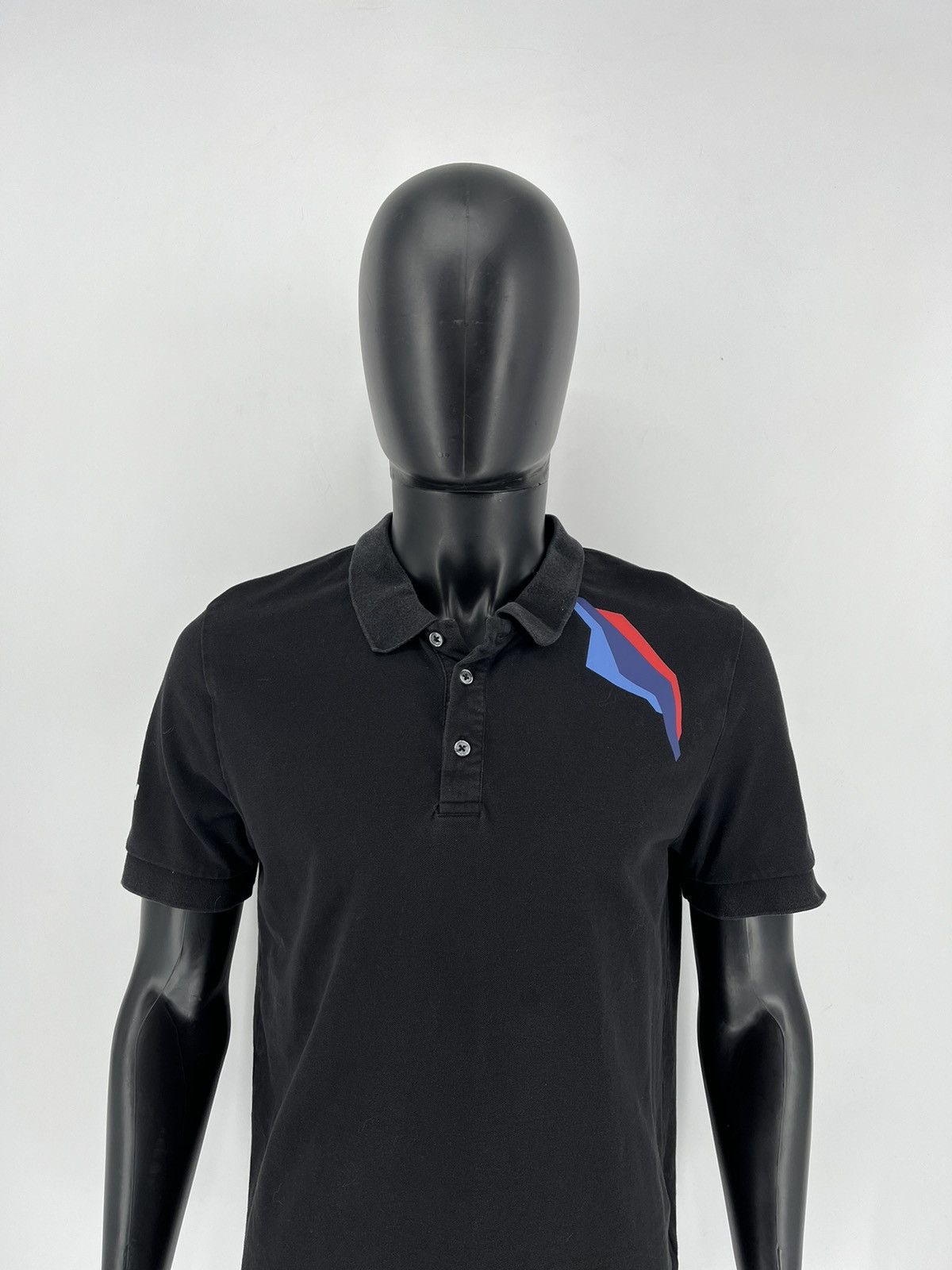 BMW BMW M Mortorsports Spellout Polo Shirt Racing Style Size US L / EU 52-54 / 3 - 1 Thumbnail