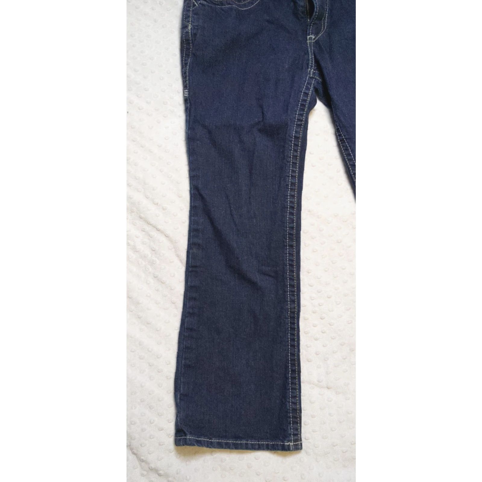 Ariat Ariat FR Jeans Mens 34 Jeans Mid Rise Bootcut Denim Blue Flame-Resistant 5-Pocket Logo Zipper Button USA Cowboy Cat Mens Size US 34 / EU 50 - 3 Thumbnail