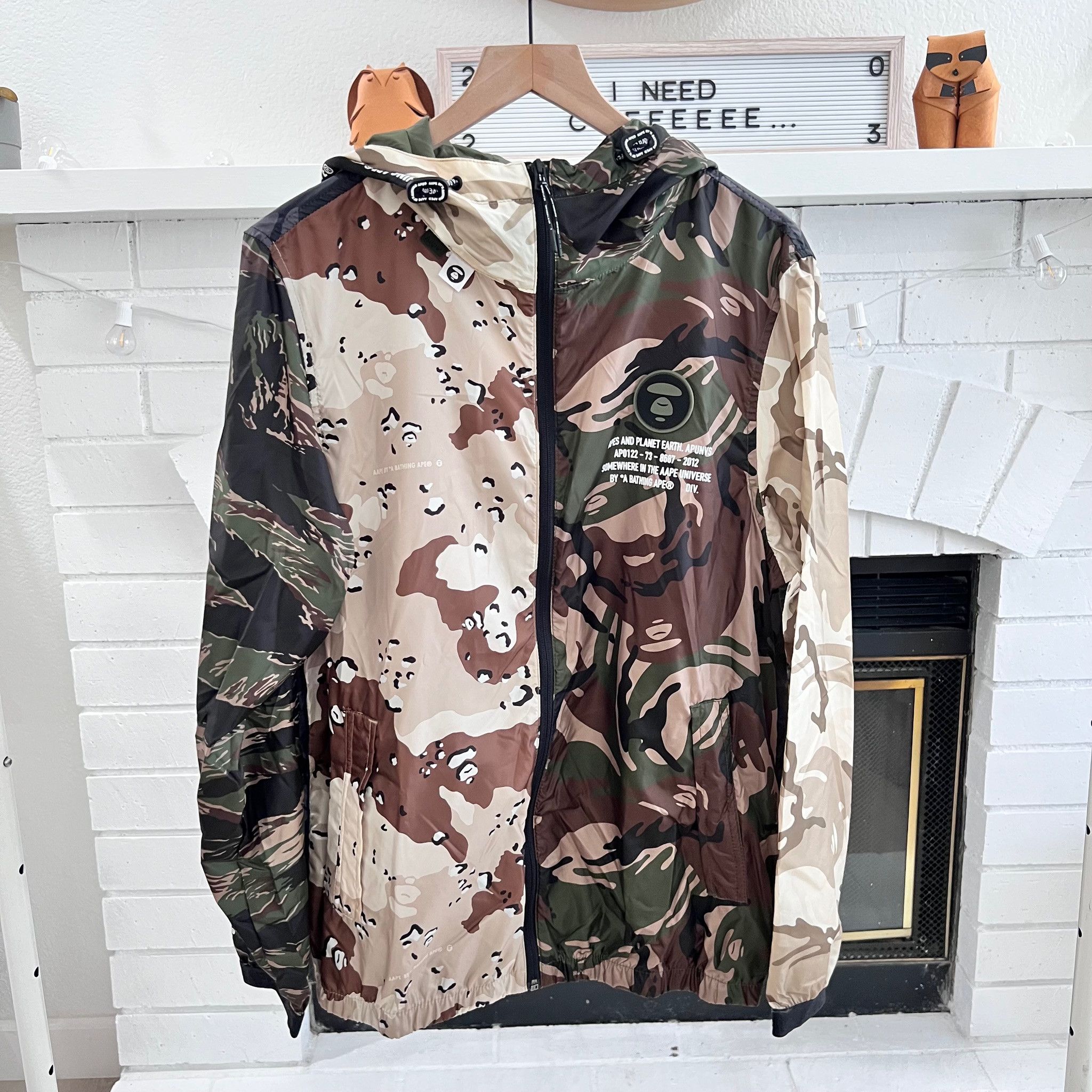 Bape windbreaker best sale