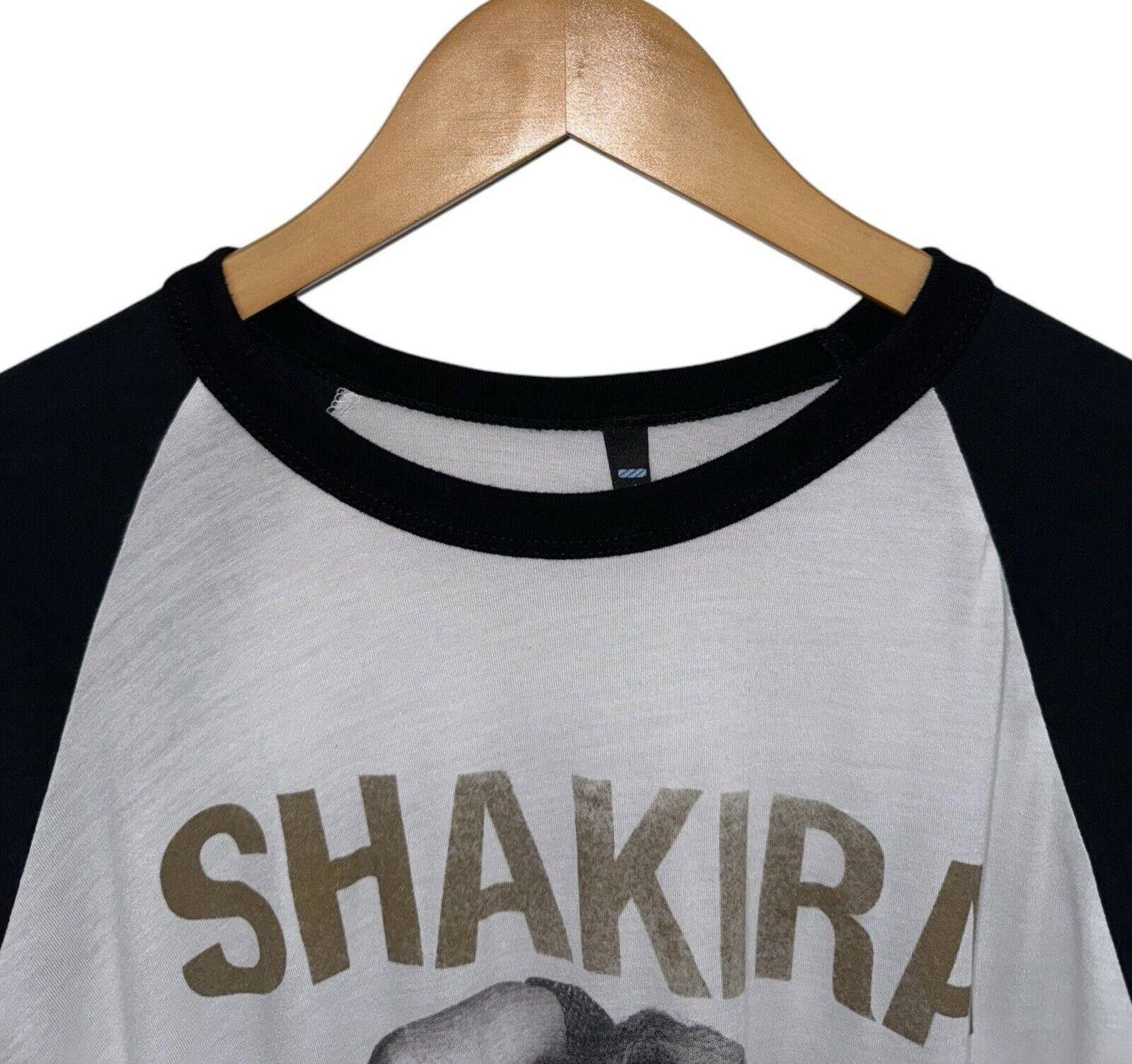 Designer Shakira El Dorado Tour 2018 Concert Raglan Cut Shirt Sz L Size US L / EU 52-54 / 3 - 3 Thumbnail