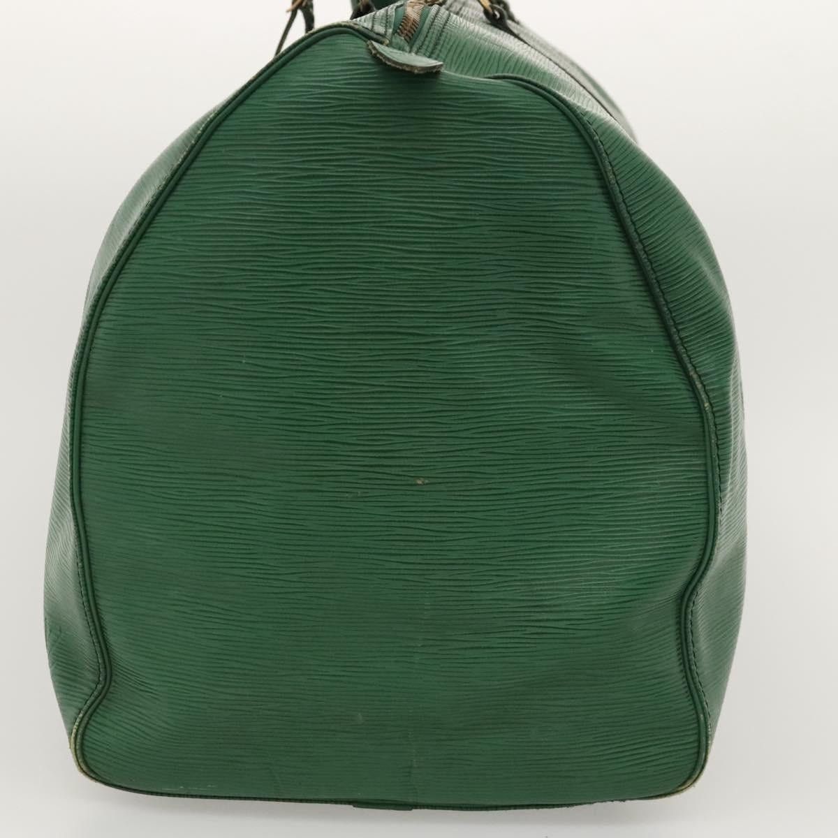 Louis Vuitton LOUIS VUITTON Epi Keepall 60 Boston Bag Green M42944 Size ONE SIZE - 4 Thumbnail