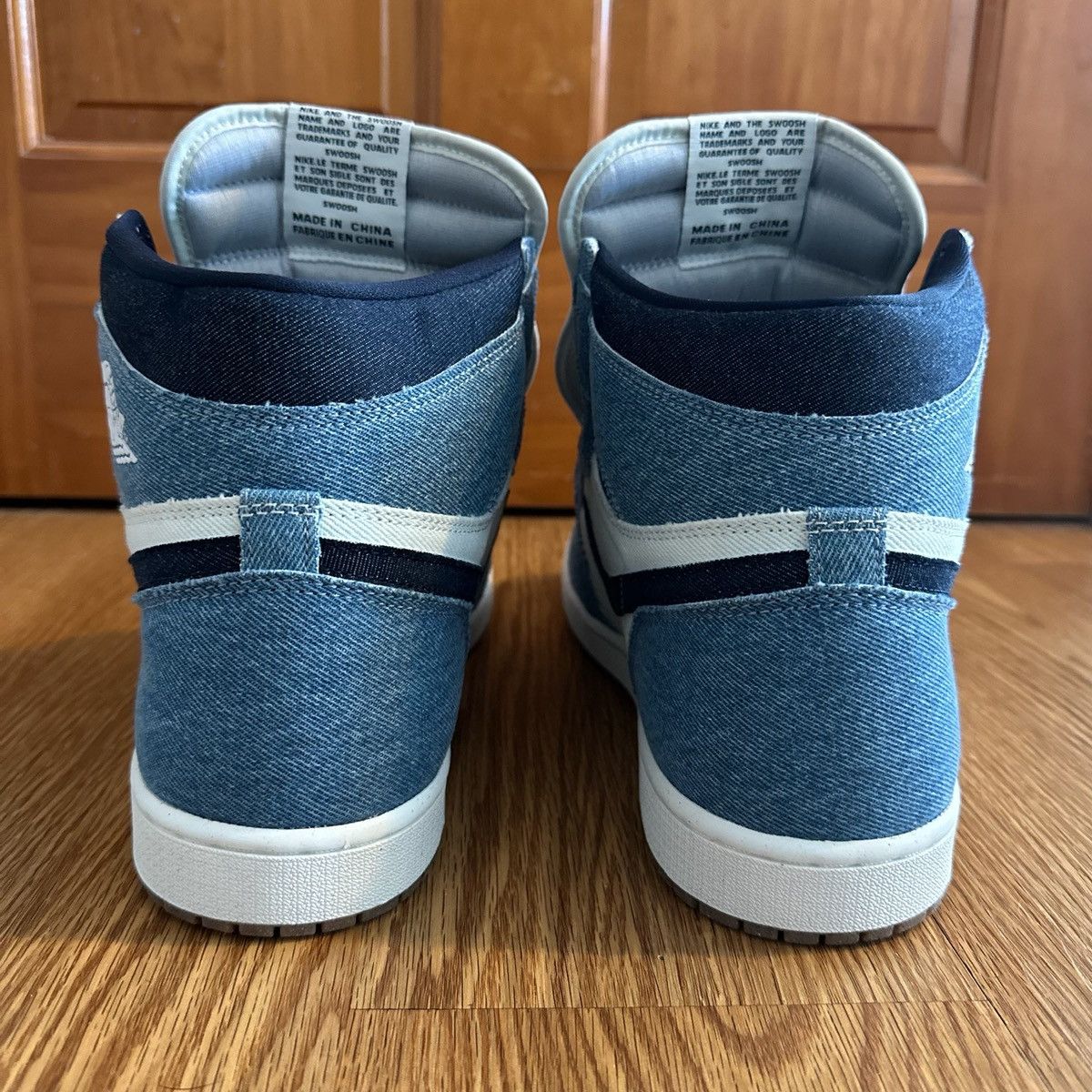 Nike Air Jordan 1 hi OG “denim” Size US 14 / EU 47 - 3 Thumbnail