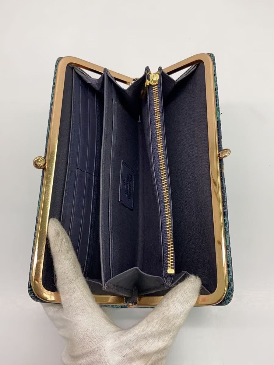 Vivienne Westwood Crocodile Embossed Orb Wallet Size ONE SIZE - 4 Thumbnail