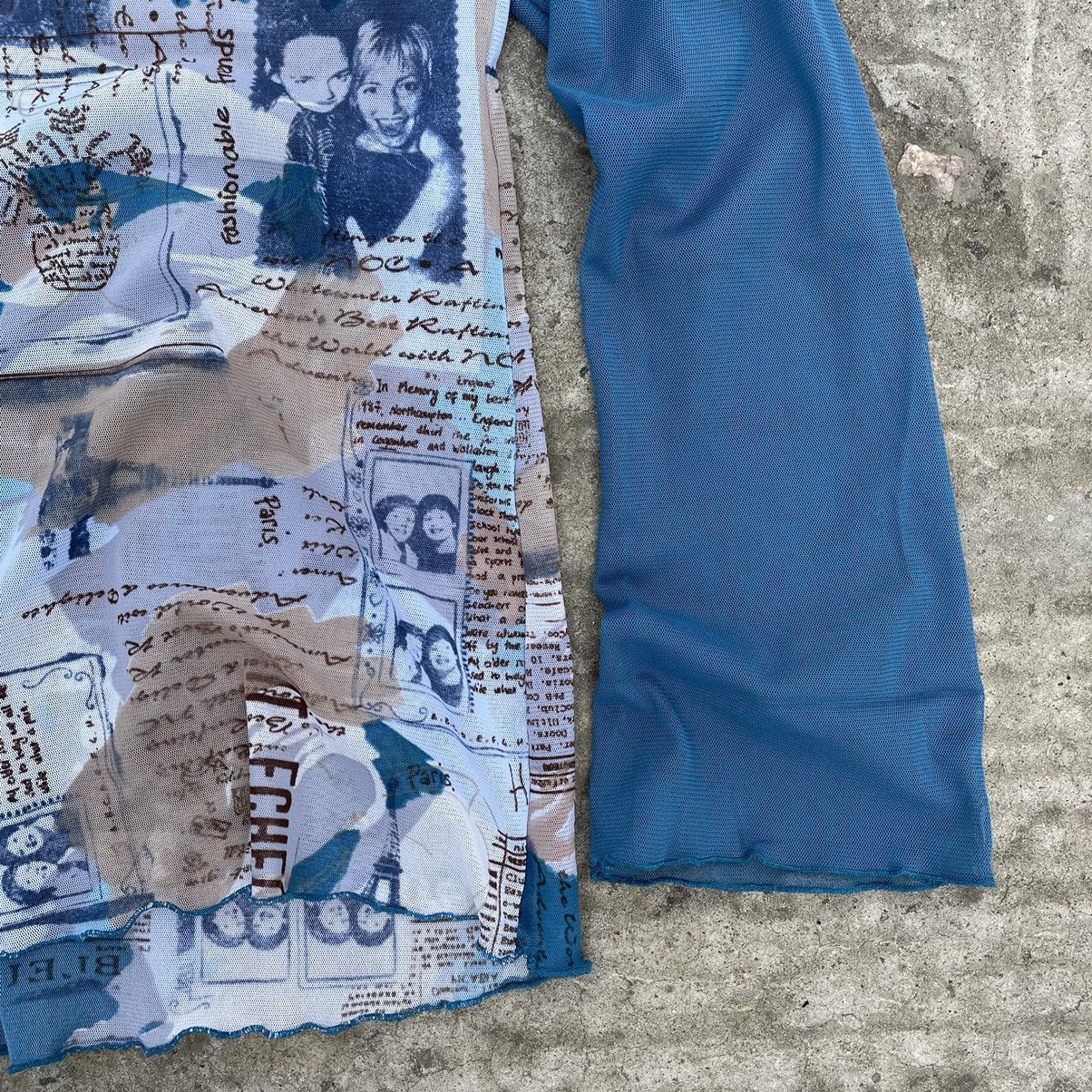 Japanese Brand × Vintage Vintage Japanese Style Long-sleeve T-shirts Avantgarde Y2K Size L / US 10 / IT 46 - 9 Thumbnail