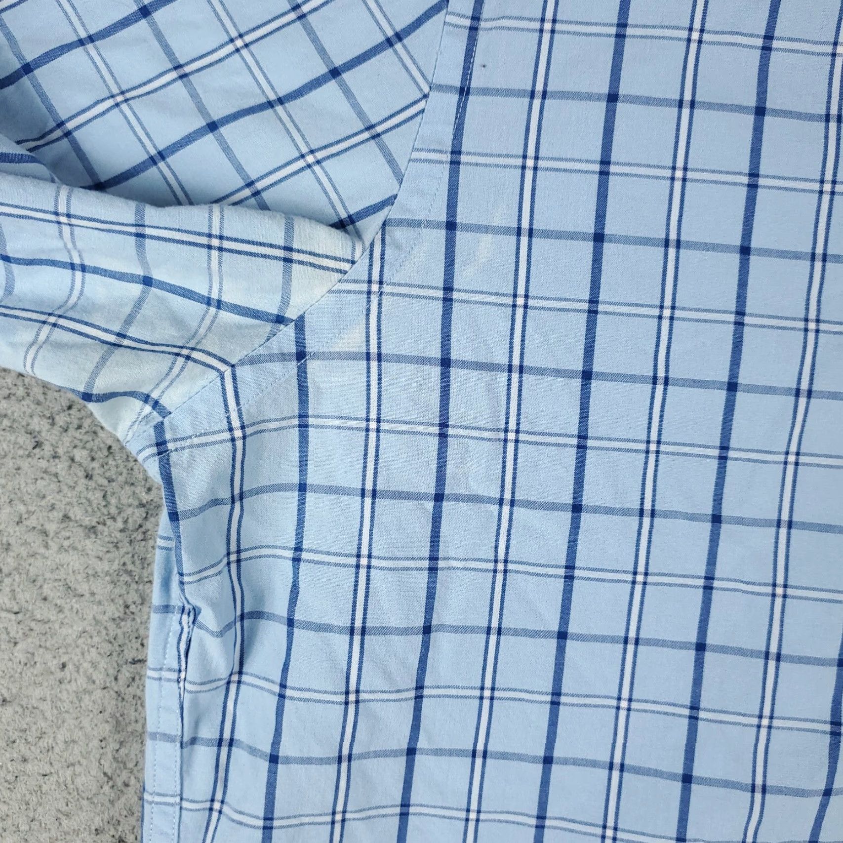 Brooks Brothers Brooks Brothers Button-Up Shirt Mens Large Blue Check Long Sleeve Casual Woven Cotton Size US L / EU 52-54 / 3 - 3 Thumbnail