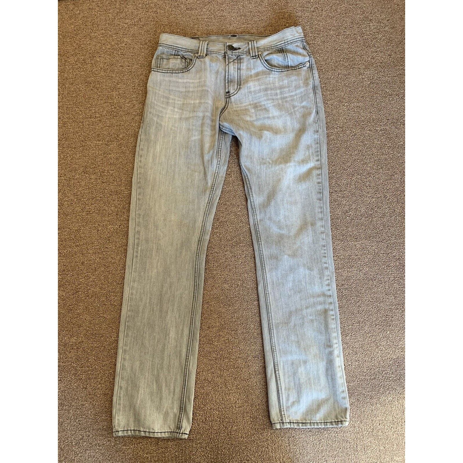 Levi's Levis 511 Jeans Men's 32X32 Gray Straight Leg Faded Wash Size US 32 / EU 48 - 1 Thumbnail