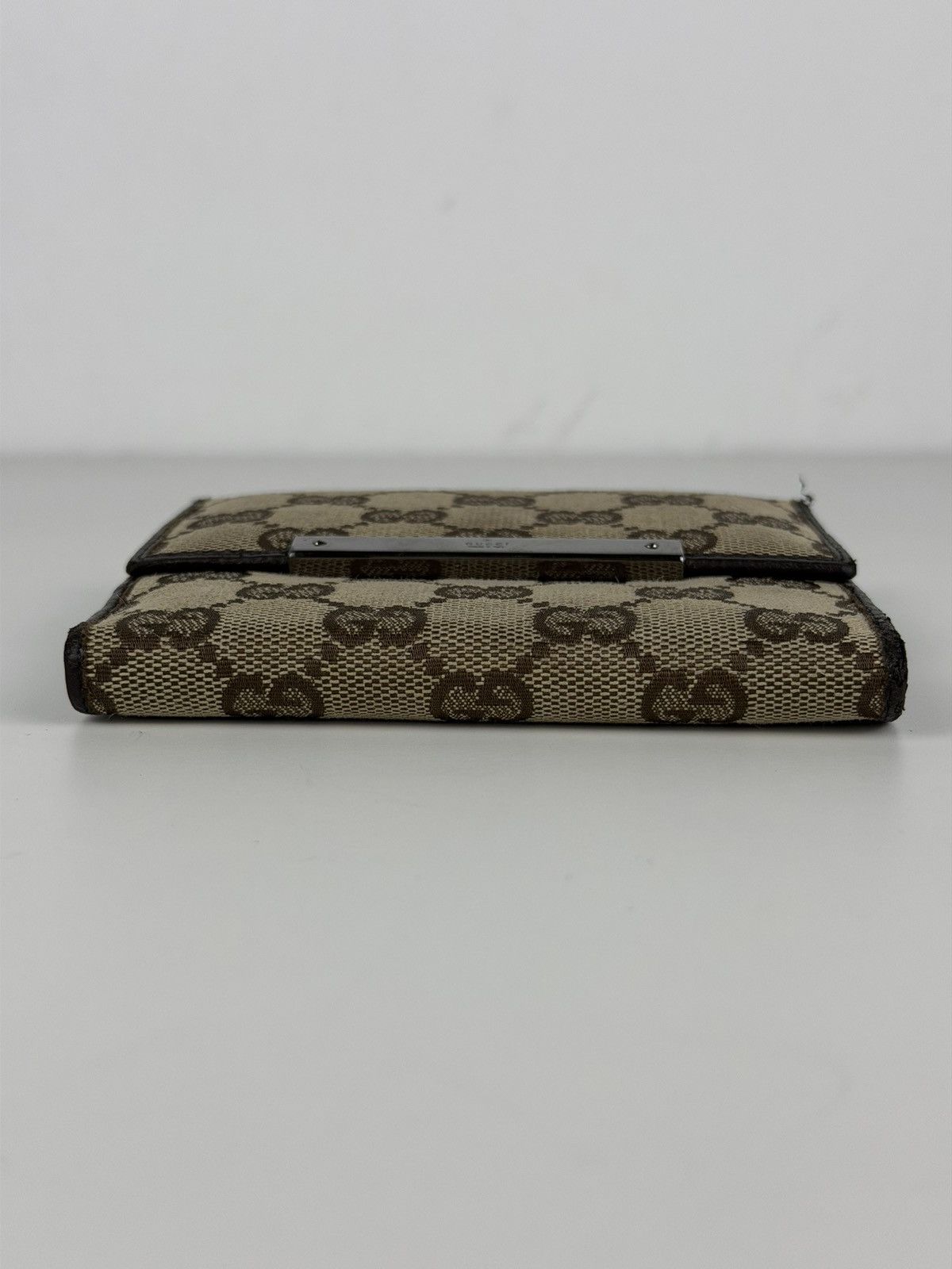 Gucci Gucci GG monogram canvas trifold wallet Size ONE SIZE - 11 Thumbnail