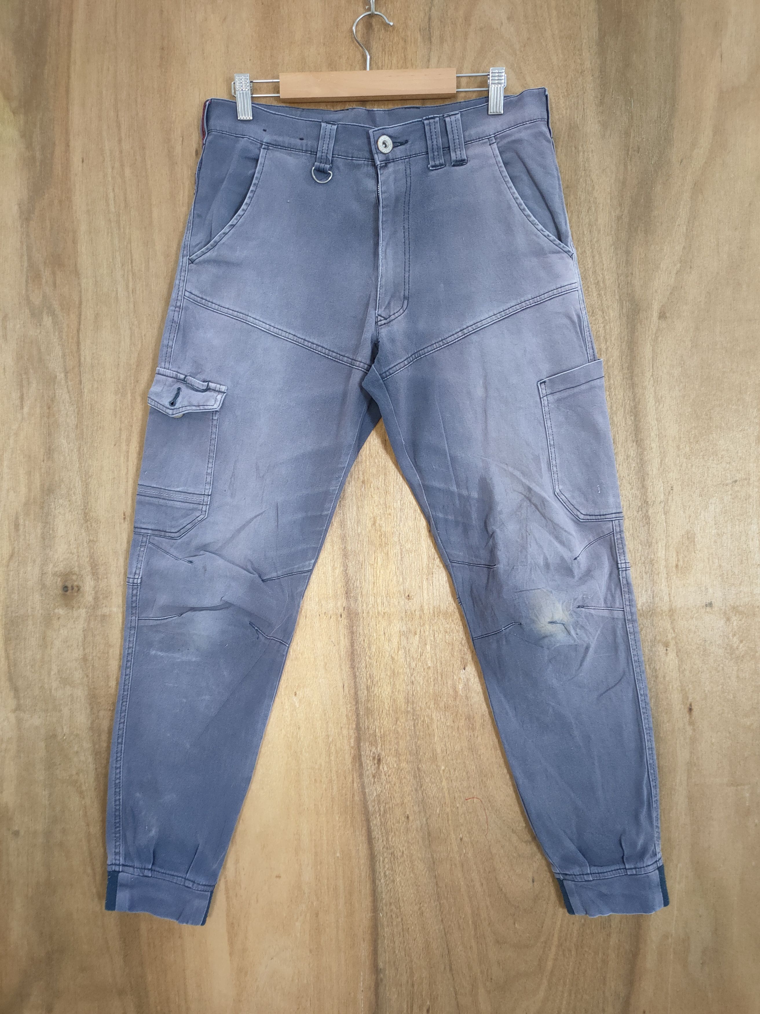 Japanese Brand VINTAGE JAPANESE BRAND FADED CARGO PANTS Size US 32 / EU 48 - 1 Thumbnail