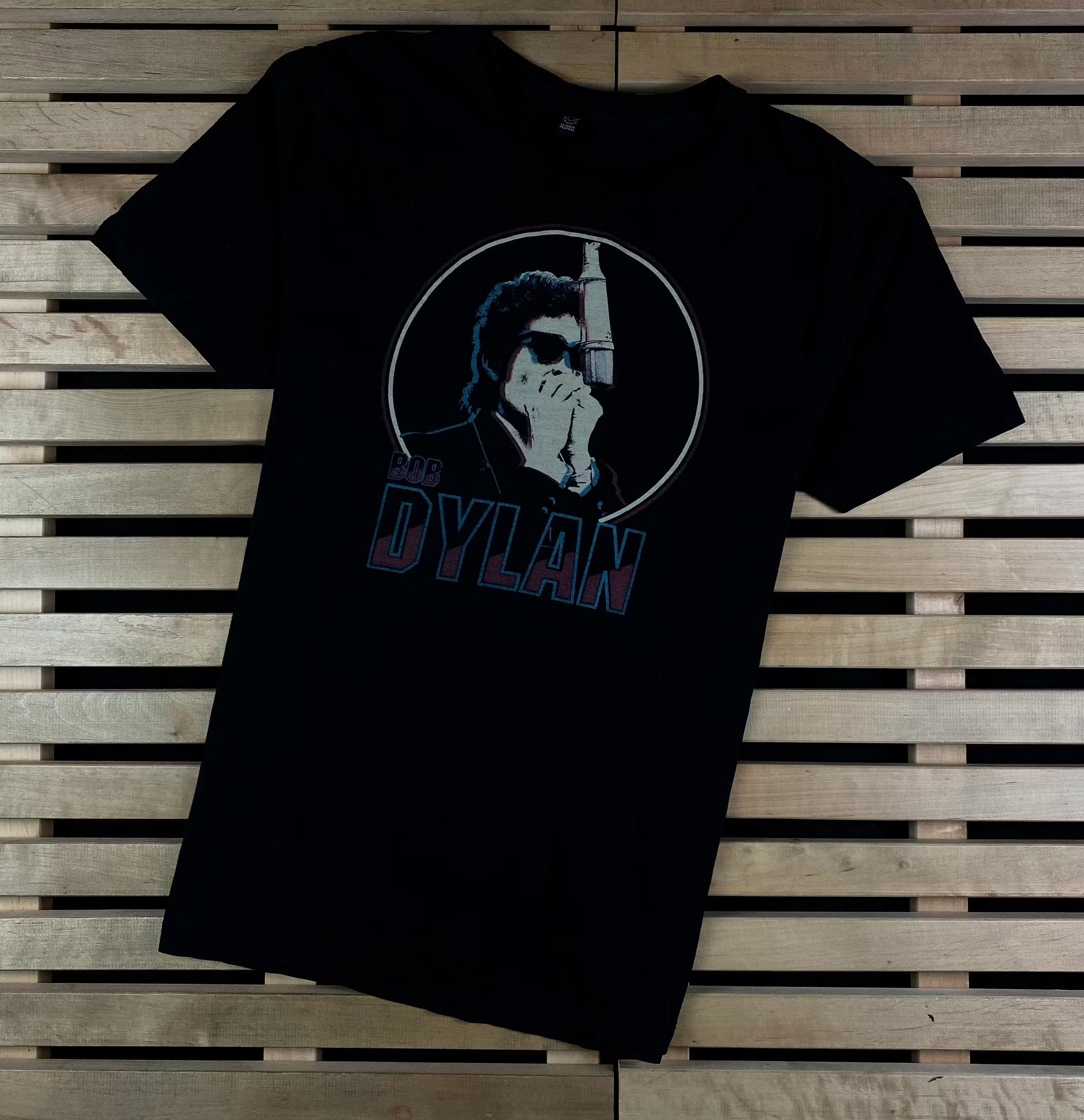 Band Tees Mens Vintage T Shirt Bob Dylan Size L Size US L / EU 52-54 / 3 - 1 Thumbnail