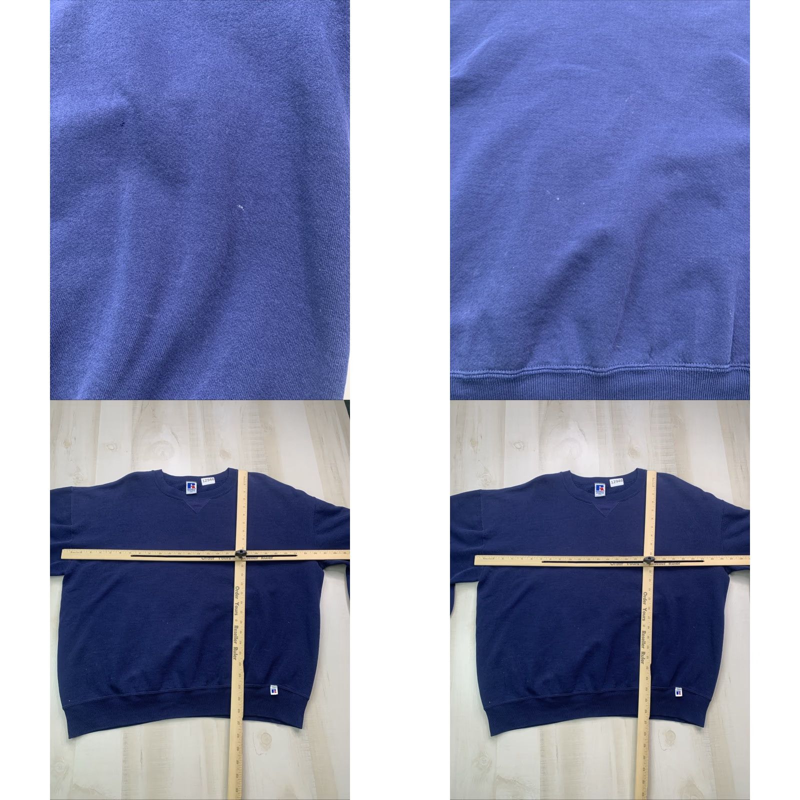 Vintage VINTAGE Russell Sweatshirt USA Blue Crew Neck 2XL Mens Logo Tag 90s Comfort Pullover Hoodie? Size US XXL / EU 58 / 5 - 8 Thumbnail