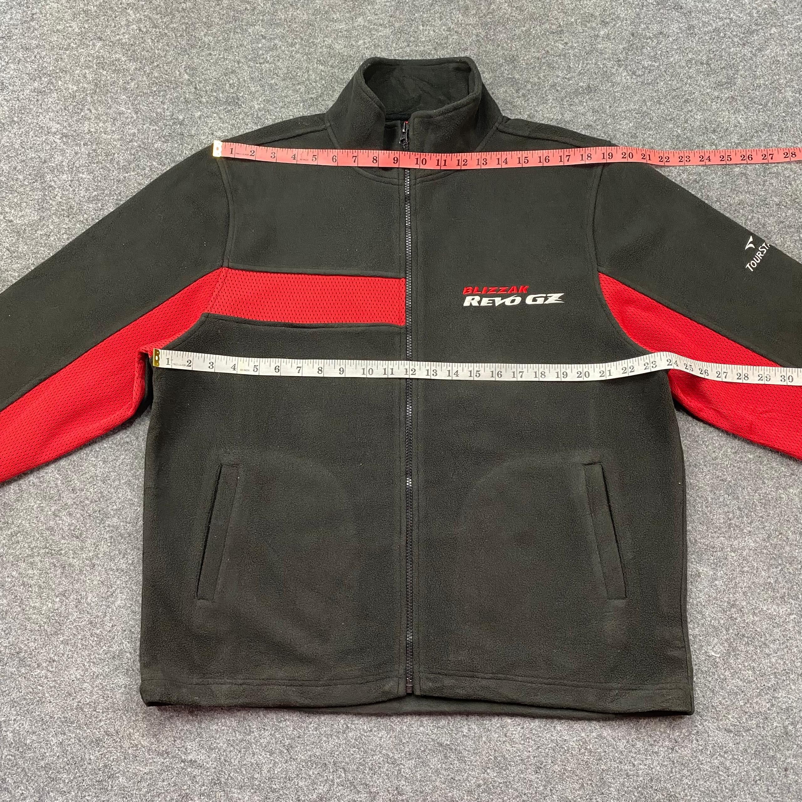 Japanese Brand Vintage Bridgestone Motorsports Fleece Jacket Size US XL / EU 56 / 4 - 5 Thumbnail