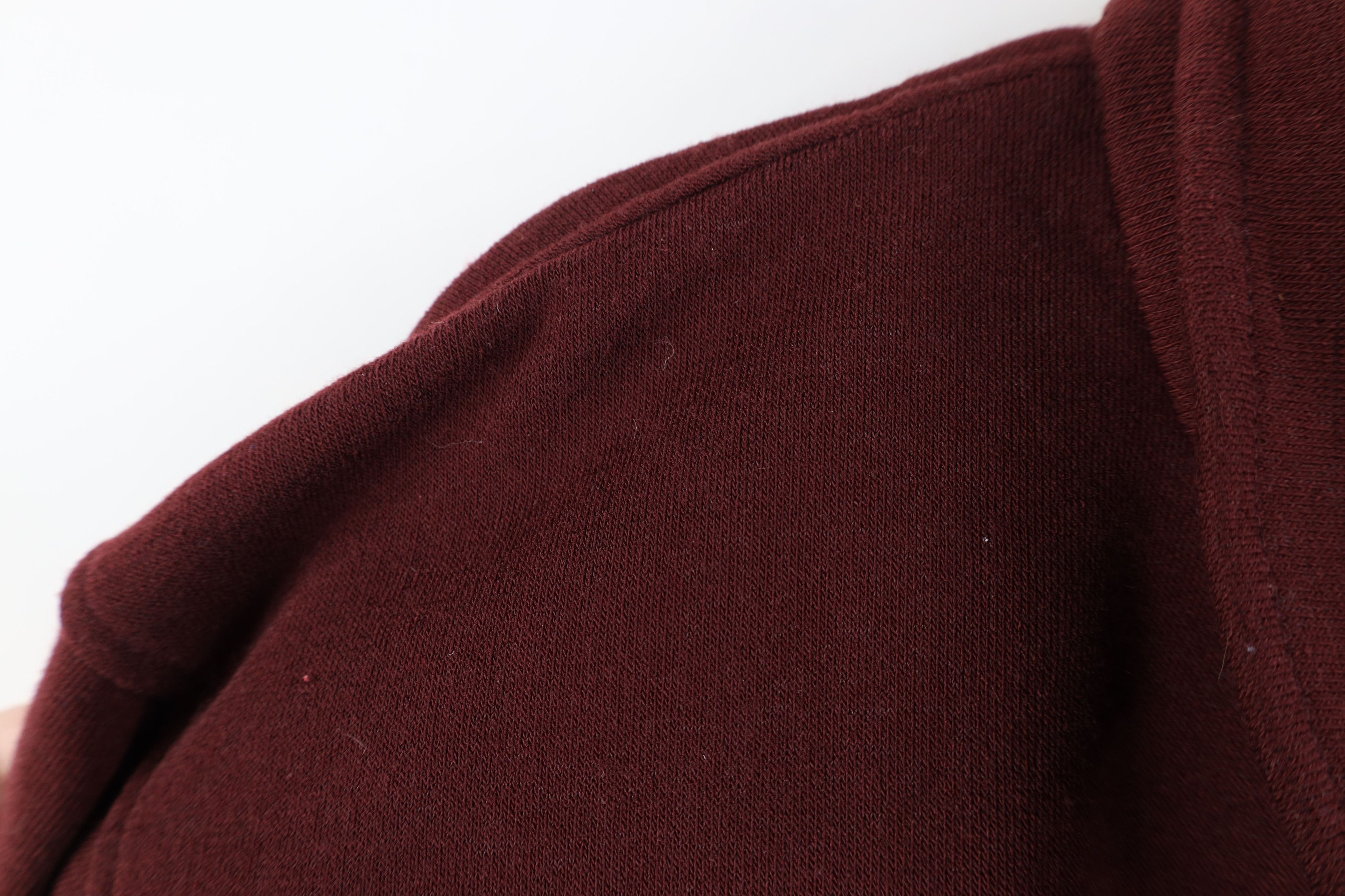 Vintage Vintage 90s Streetwear Collared Pullover Sweatshirt Red Size US XL / EU 56 / 4 - 7 Thumbnail