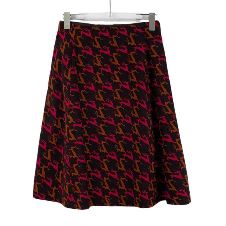 Gucci Gucci Color-blocked warhorse print buckled wool casual ple Size 26" / US 2 / IT 38 - 2 Thumbnail
