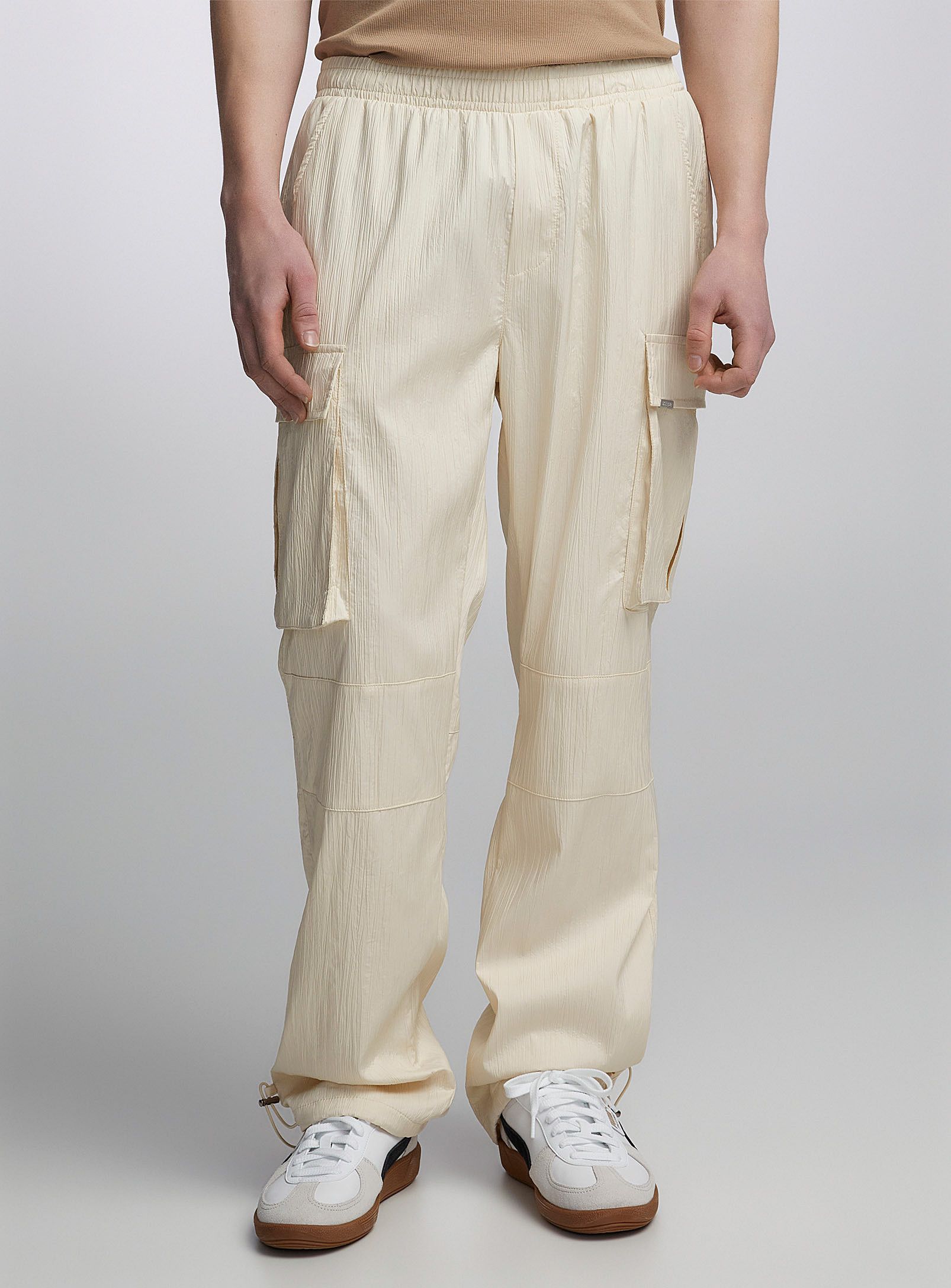 Sixth June Paris BNWT SS24 SIXTH JUNE CRINKLED TEXTURE CARGO PANTS L Size US 34 / EU 50 - 1 Thumbnail