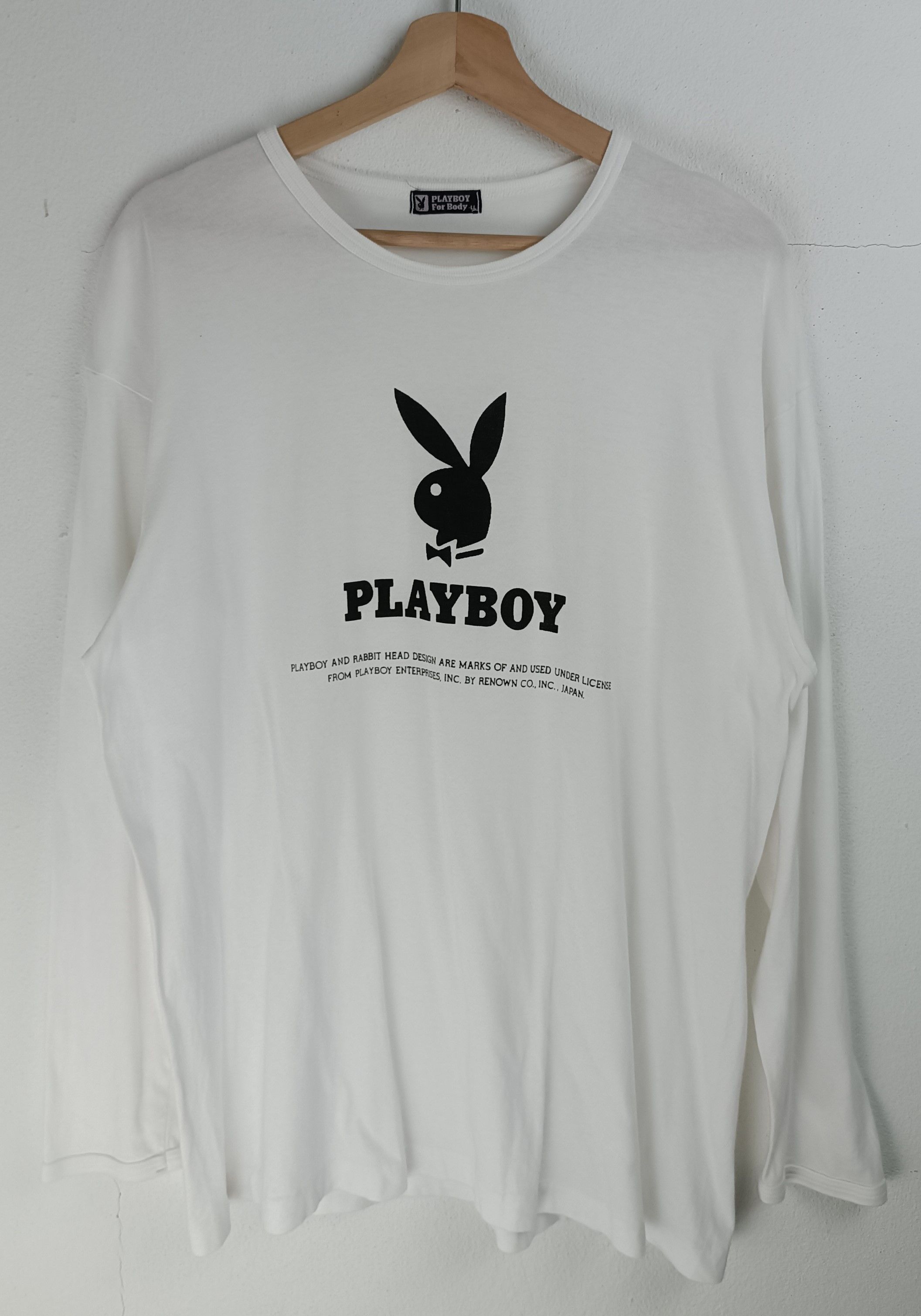 Playboy VINTAGE PLAYBOY FOR BODY ADULT MAGAZINE PORN TEE Size US L / EU 52-54 / 3 - 3 Thumbnail