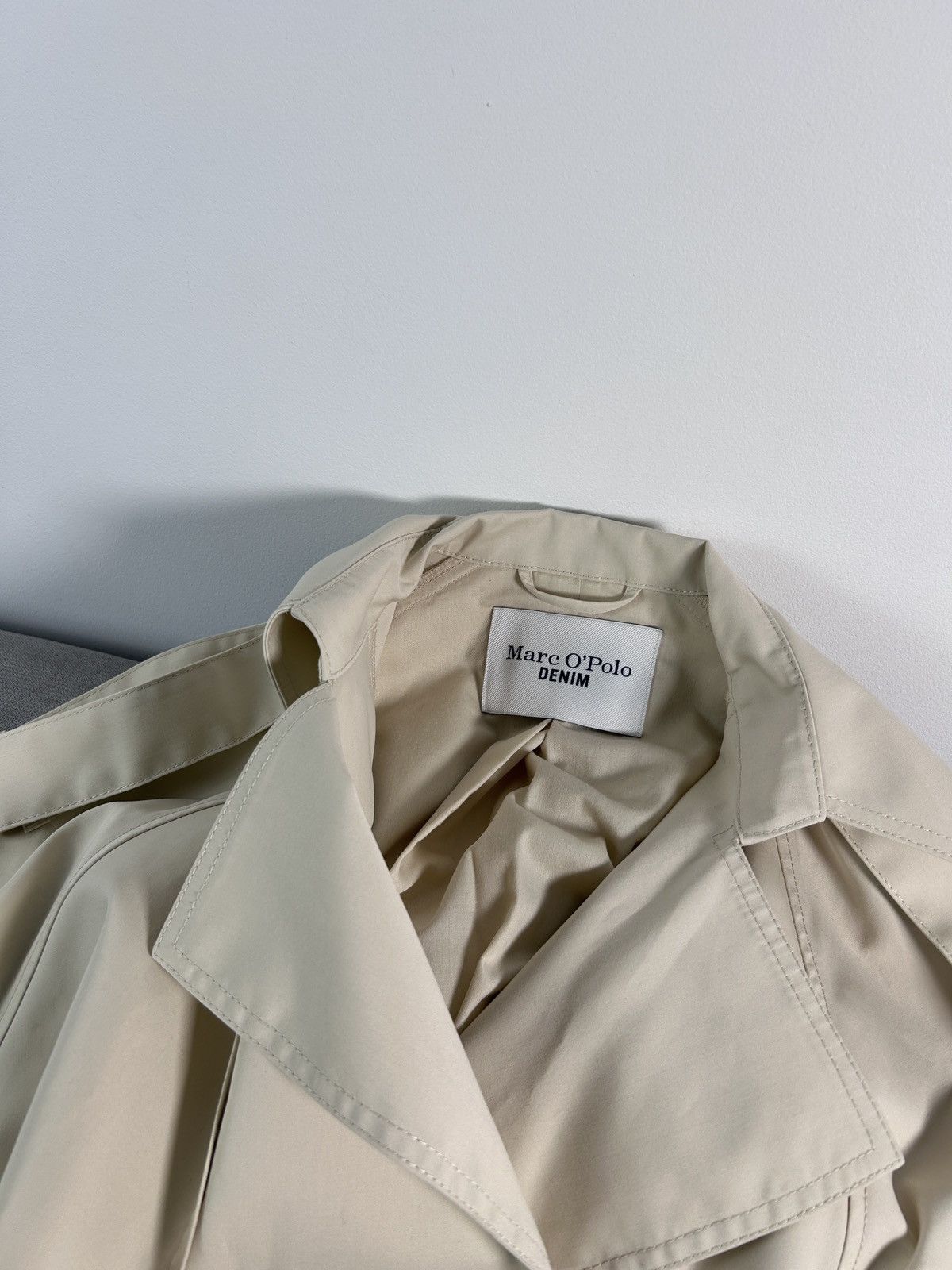 Japanese Brand × Marc O'Polo Marc O' Polo Women's Trench Coat Jacket Size S / US 4 / IT 40 - 4 Thumbnail