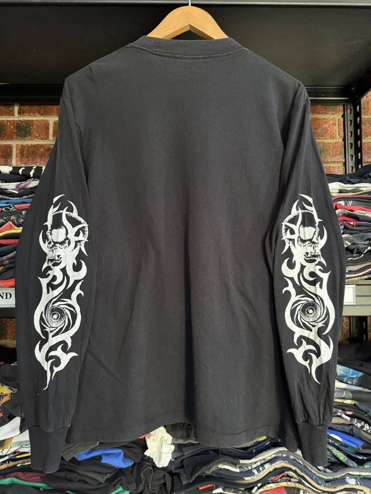 Band Tees Vintage 90s Death Low Black Metal LS Faded Tee Size US M / EU 48-50 / 2 - 7 Thumbnail