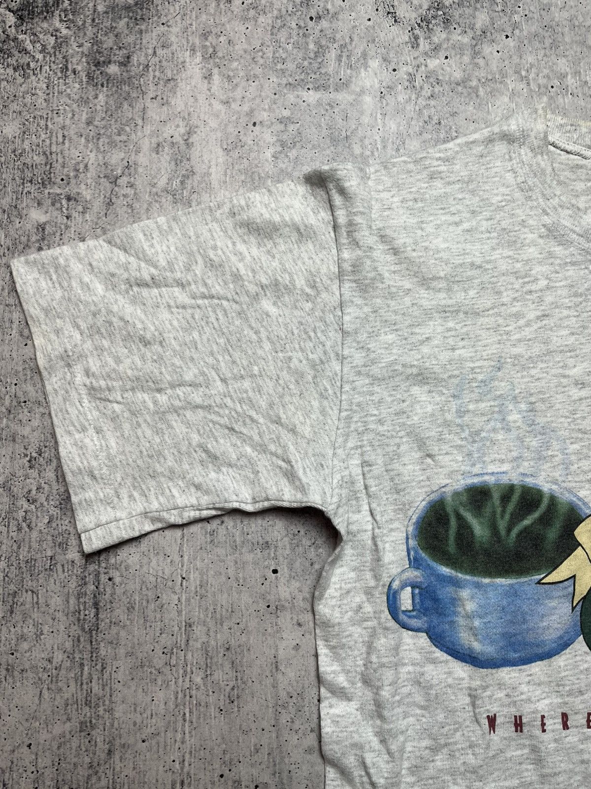 Warner Bros VTG 90s Friends Central Perk Coffee T Shirt Warner Bros Sz S Size US S / EU 44-46 / 1 - 2 Thumbnail