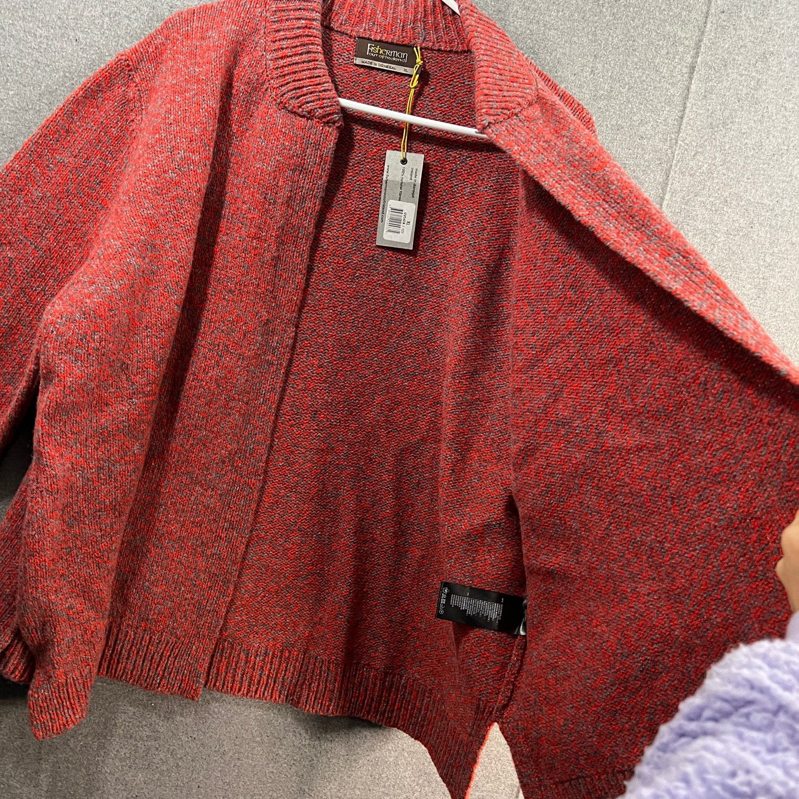 Other Fisherman Out of Ireland Merino Wool & Cashmere Blend Size XL / US 12-14 / IT 48-50 - 6 Thumbnail