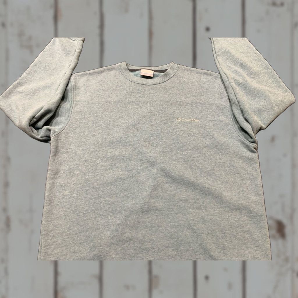 Vintage Columbia Pullover Sweatshirt Adult Medium Seafoam Green Fleece Lined Soft Mens Size US M / EU 48-50 / 2 - 1 Thumbnail
