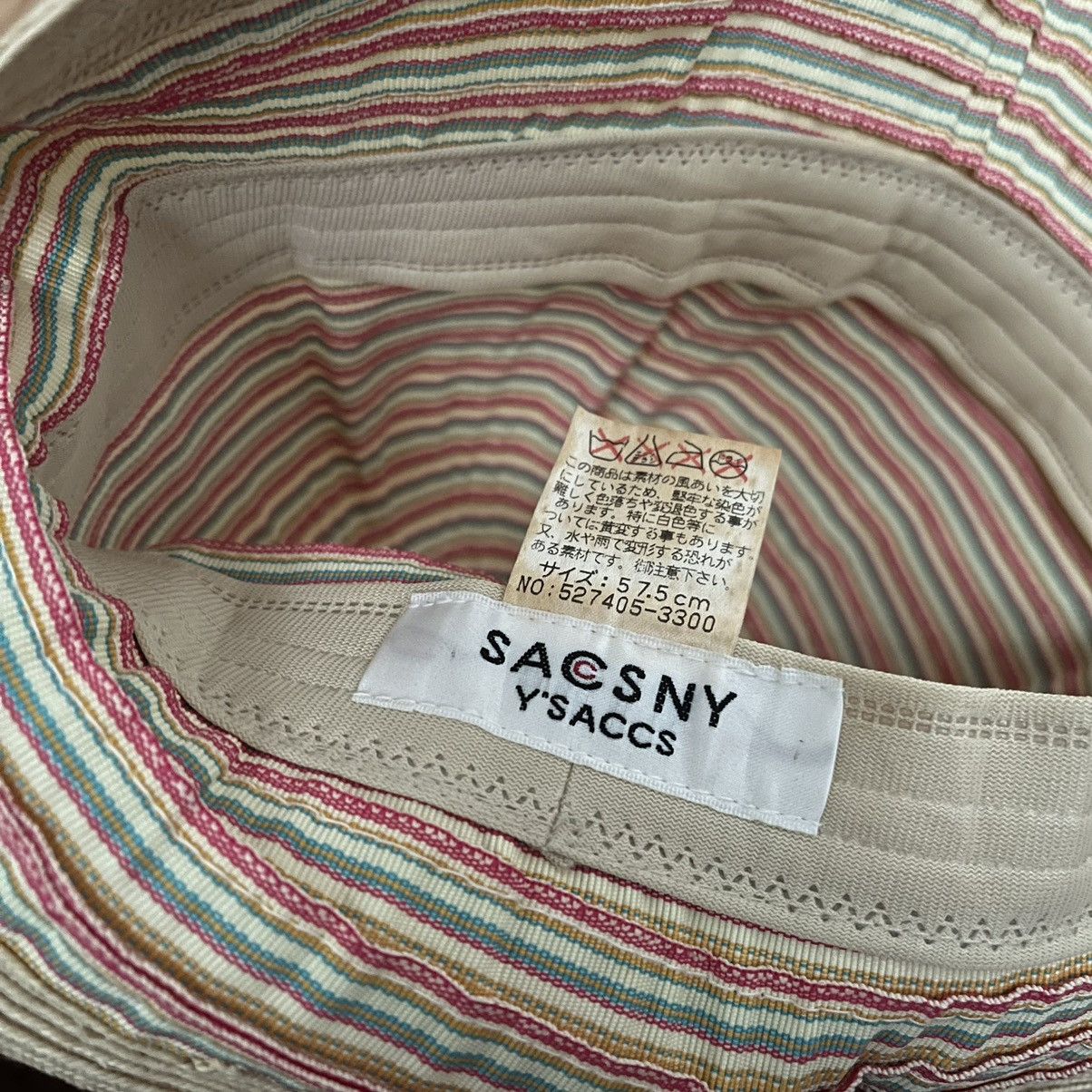 Japanese Brand × Y's × Yohji Yamamoto Vintage Bucket Hat Yohjiyamamoto SACSNY Y'SACCS Bucket Hat Size ONE SIZE - 6 Thumbnail